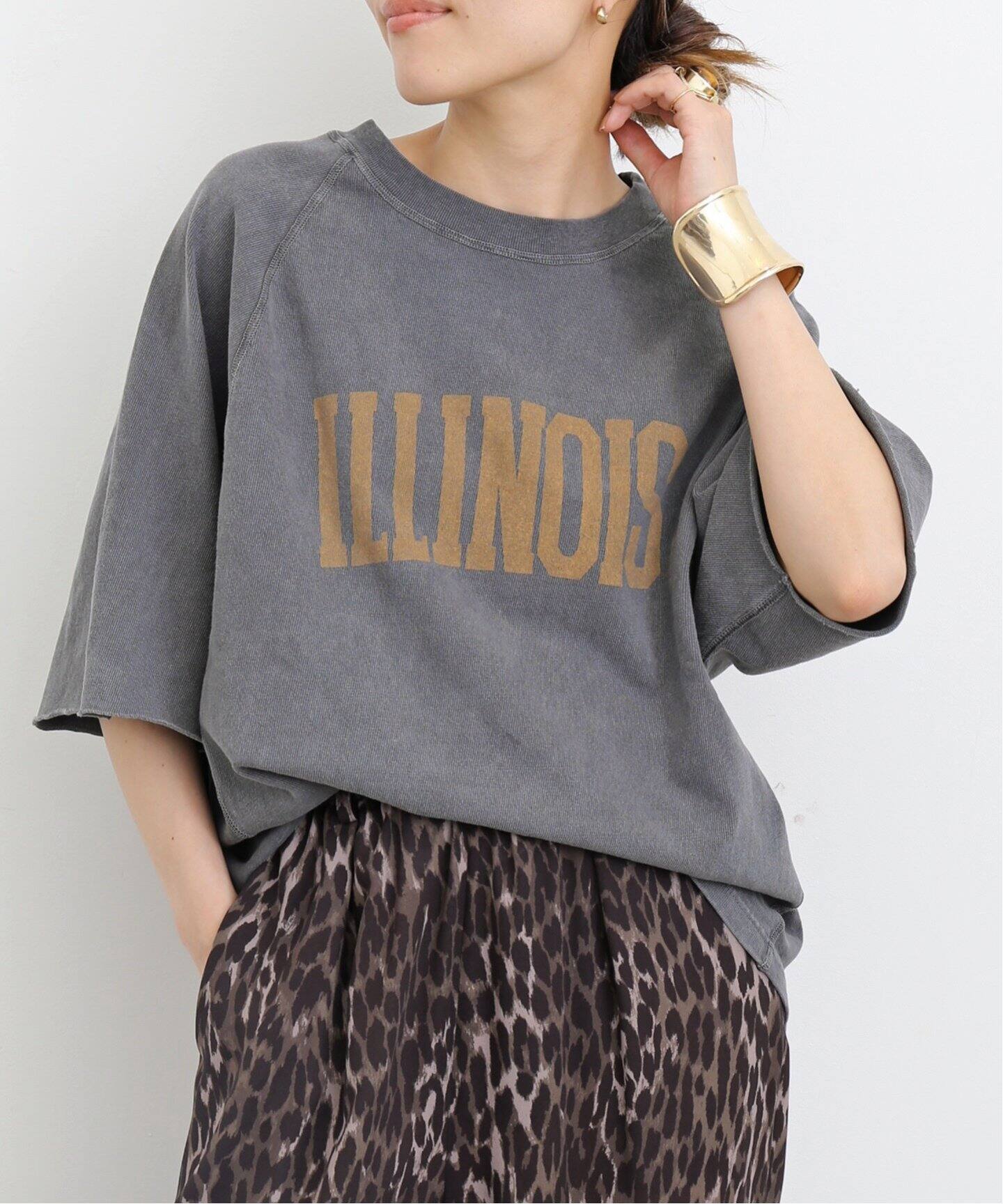 REMI RELIEF/レミ レリーフ】 ILLINOIS HALF SLEEVE T SHIRT（Tシャツ  