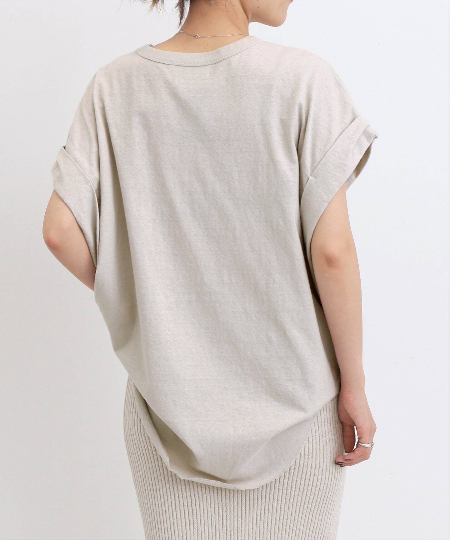 AMERICANA/アメリカーナ】 T-SHIRT（Tシャツ／カットソー）｜L  