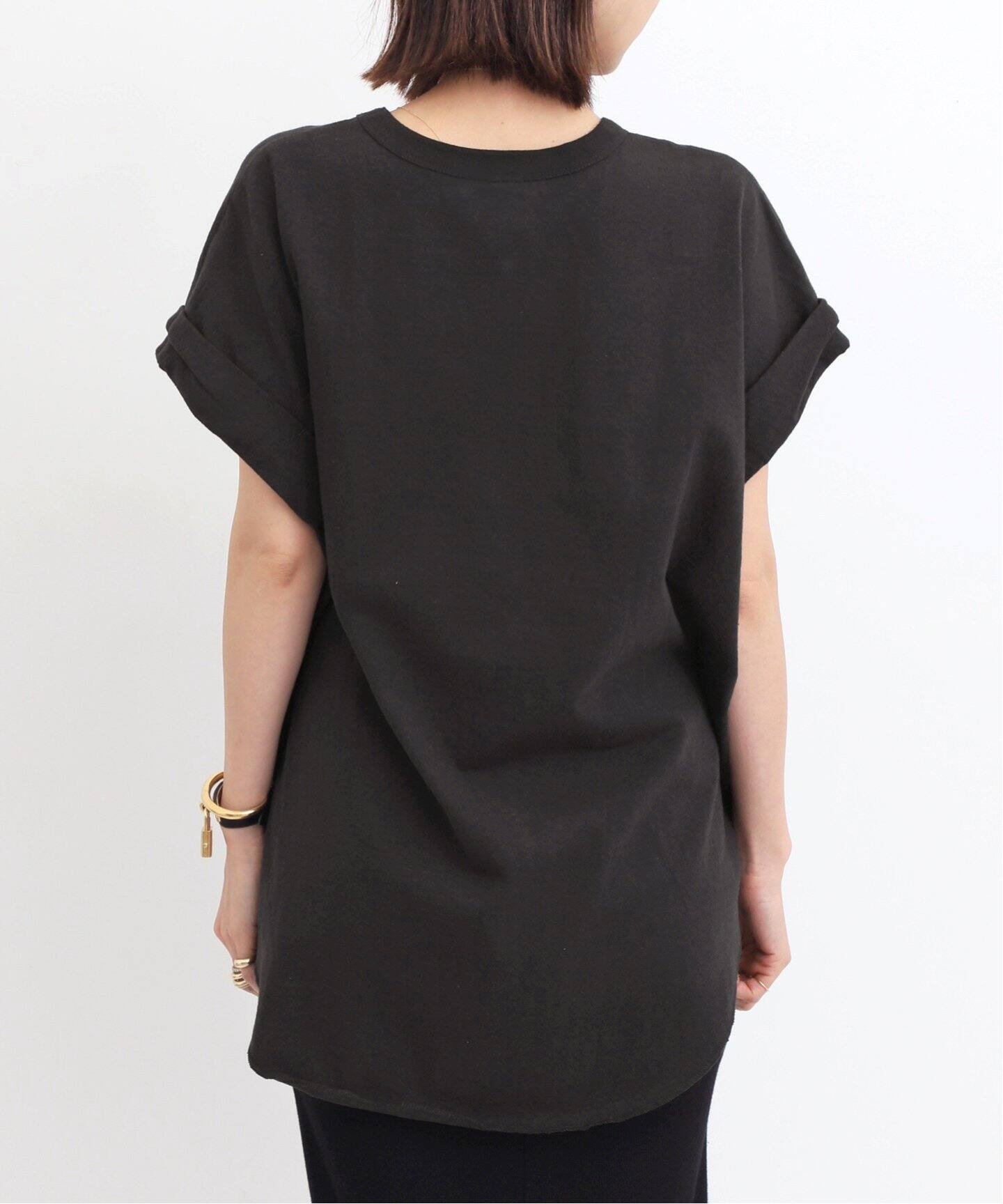 AMERICANA/アメリカーナ】 T-SHIRT（Tシャツ／カットソー）｜L  