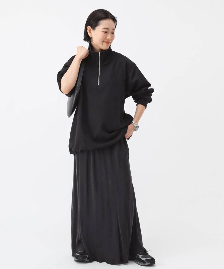 ハーフジップスウェット（スウェット）｜AP STUDIO（エーピー  