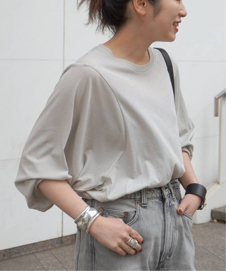 ワイドスリーブTシャツ（Tシャツ／カットソー）｜AP STUDIO（エーピー 