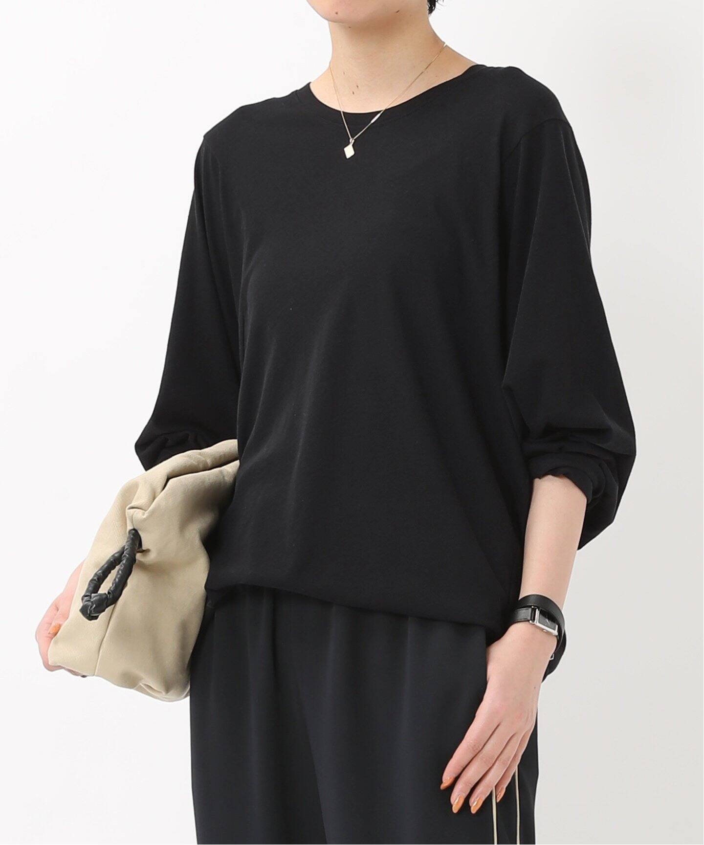 追加 ワイドスリーブTシャツ（Tシャツ／カットソー）｜AP STUDIO 