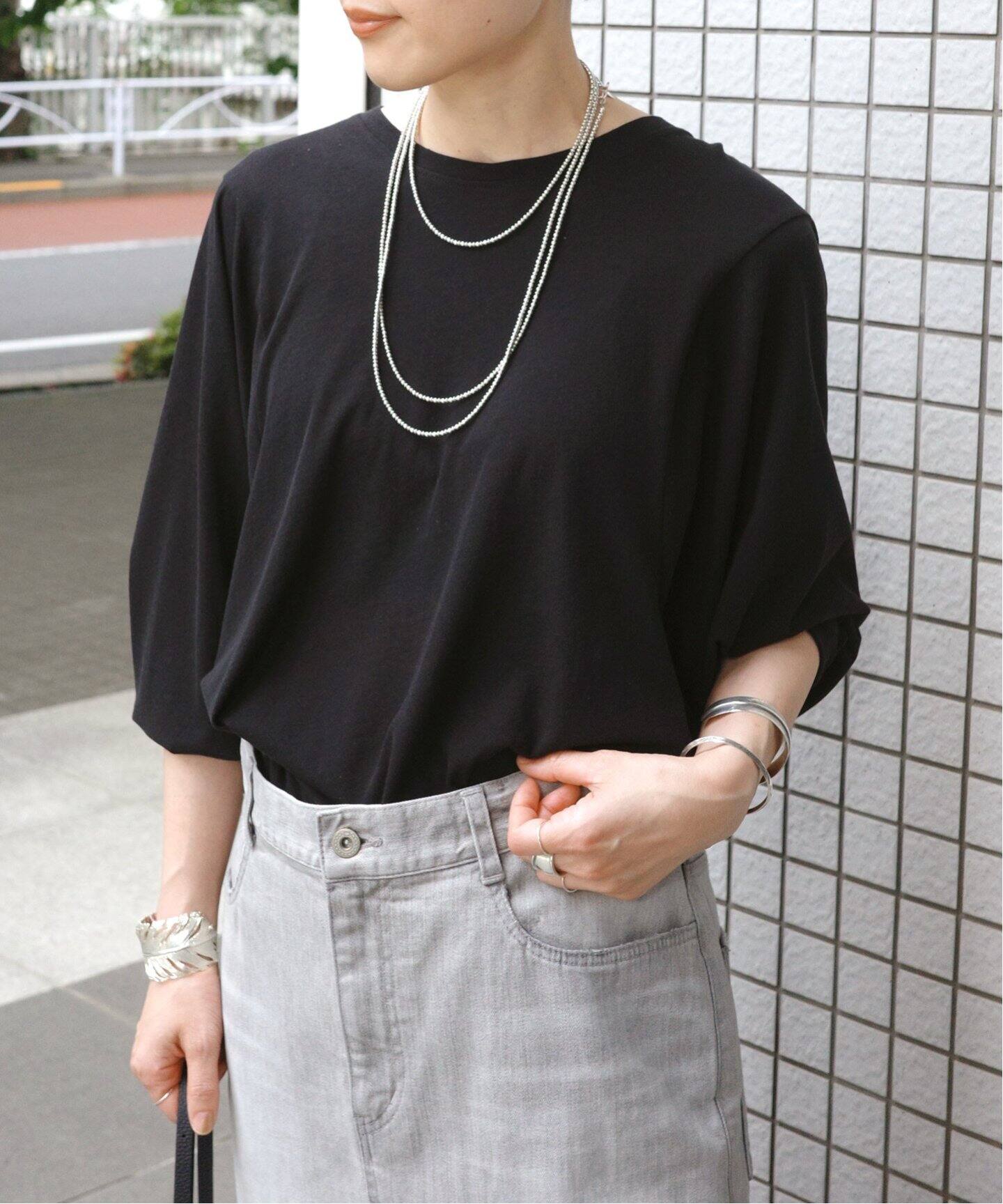 追加 ワイドスリーブTシャツ（Tシャツ／カットソー）｜AP STUDIO 