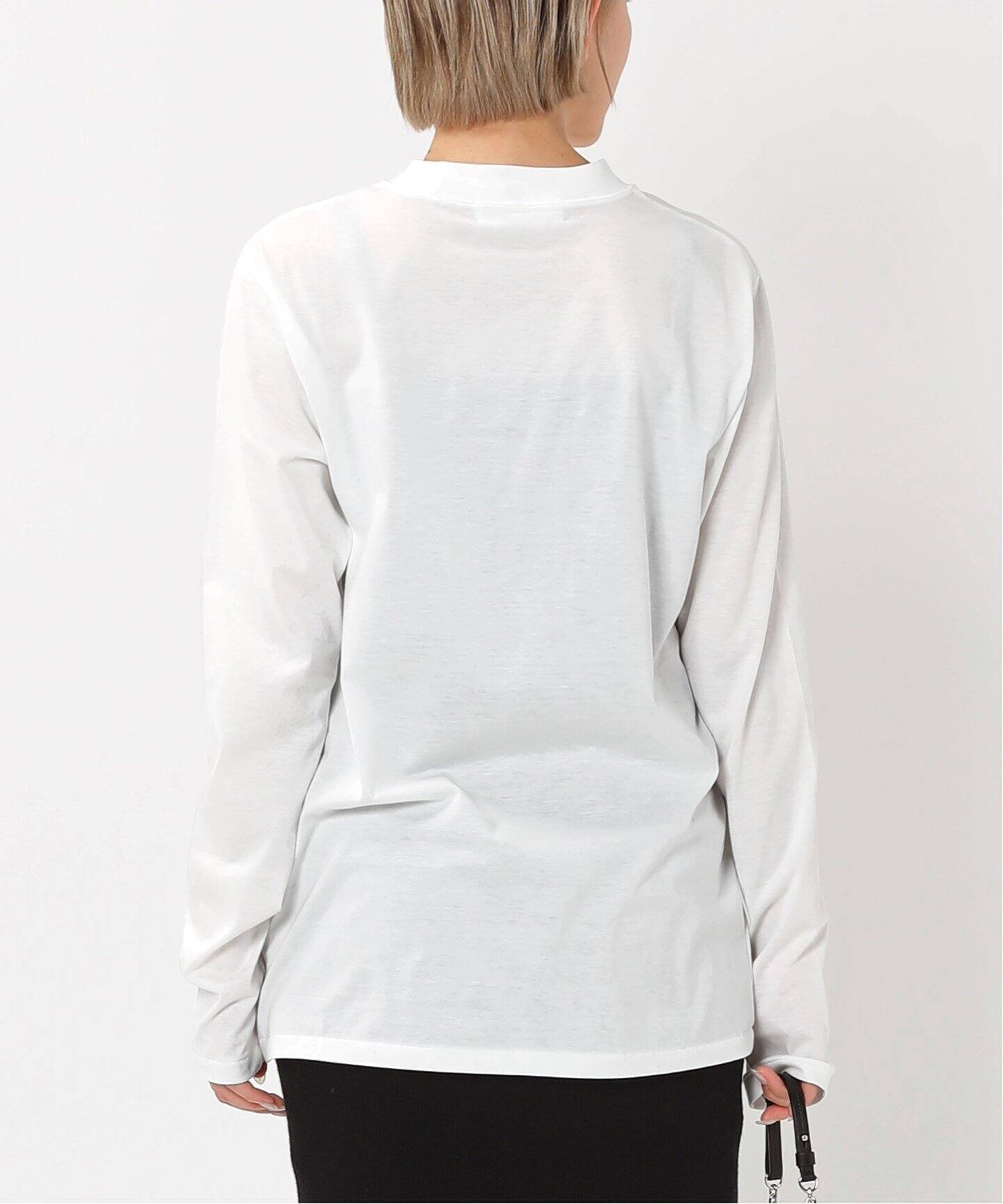 NewモックネックロングスリーブTシャツ（Tシャツ／カットソー）｜AP 