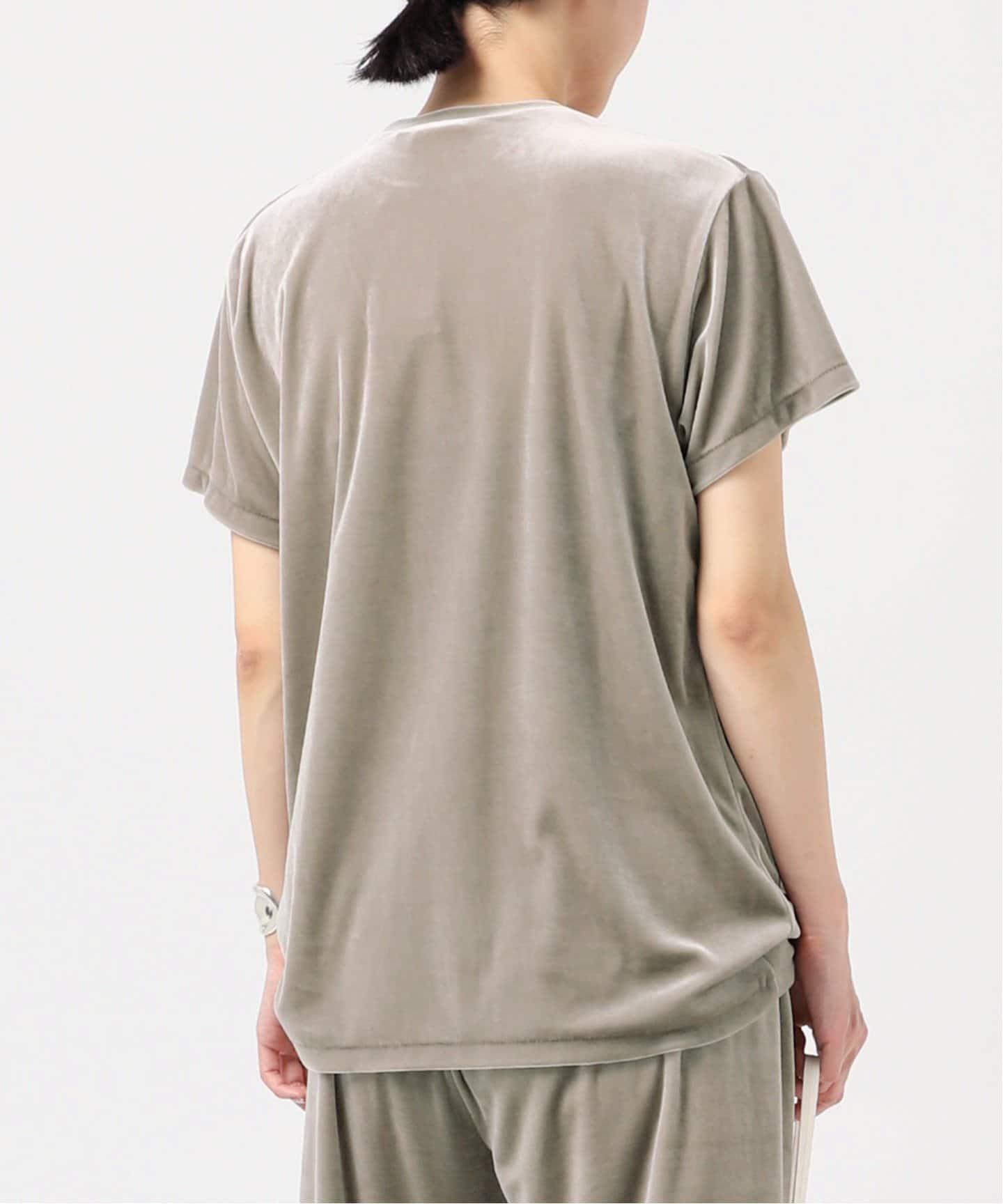 【送料無料】 ベロアTシャツ（Tシャツ／カットソー）｜AP STUDIO（エーピー トップス