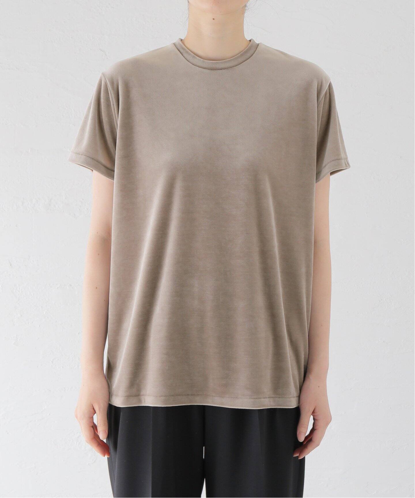 AP STUDIO Tシャツ ベロアTシャツ（Tシャツ／カットソー）｜AP STUDIO（エーピー