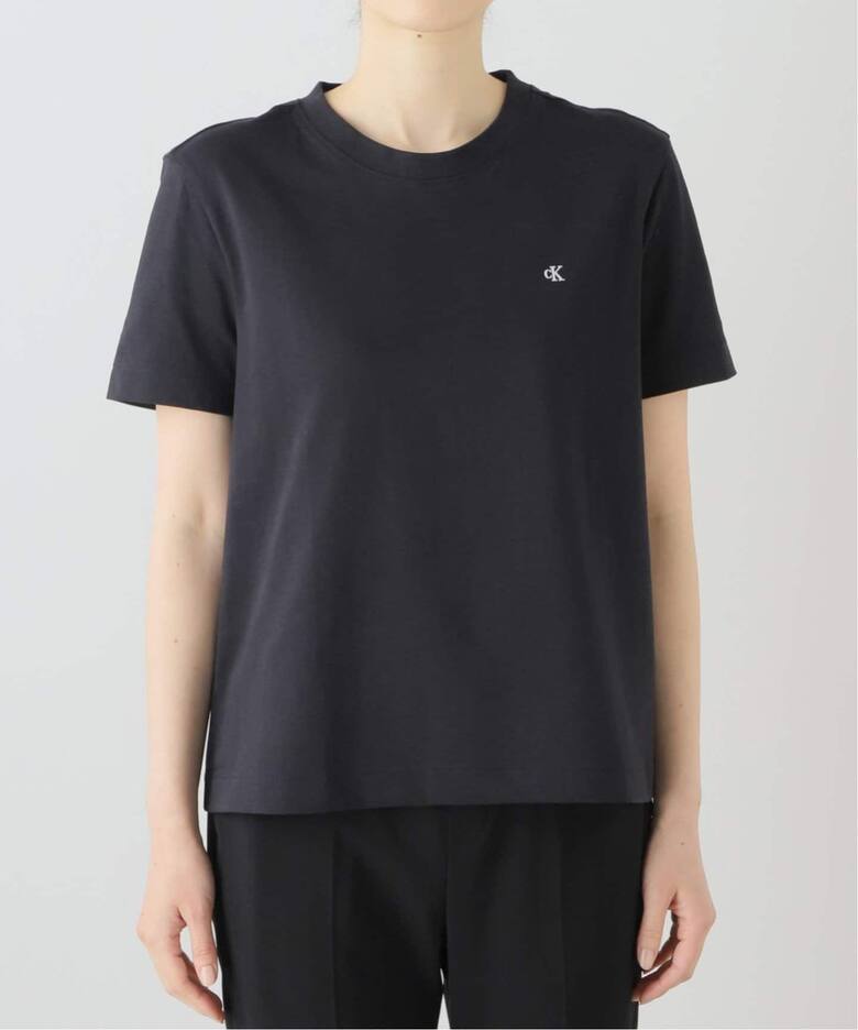 Calvin Klein / カルバン クライン】Compact CK embroidery T-sh（T 