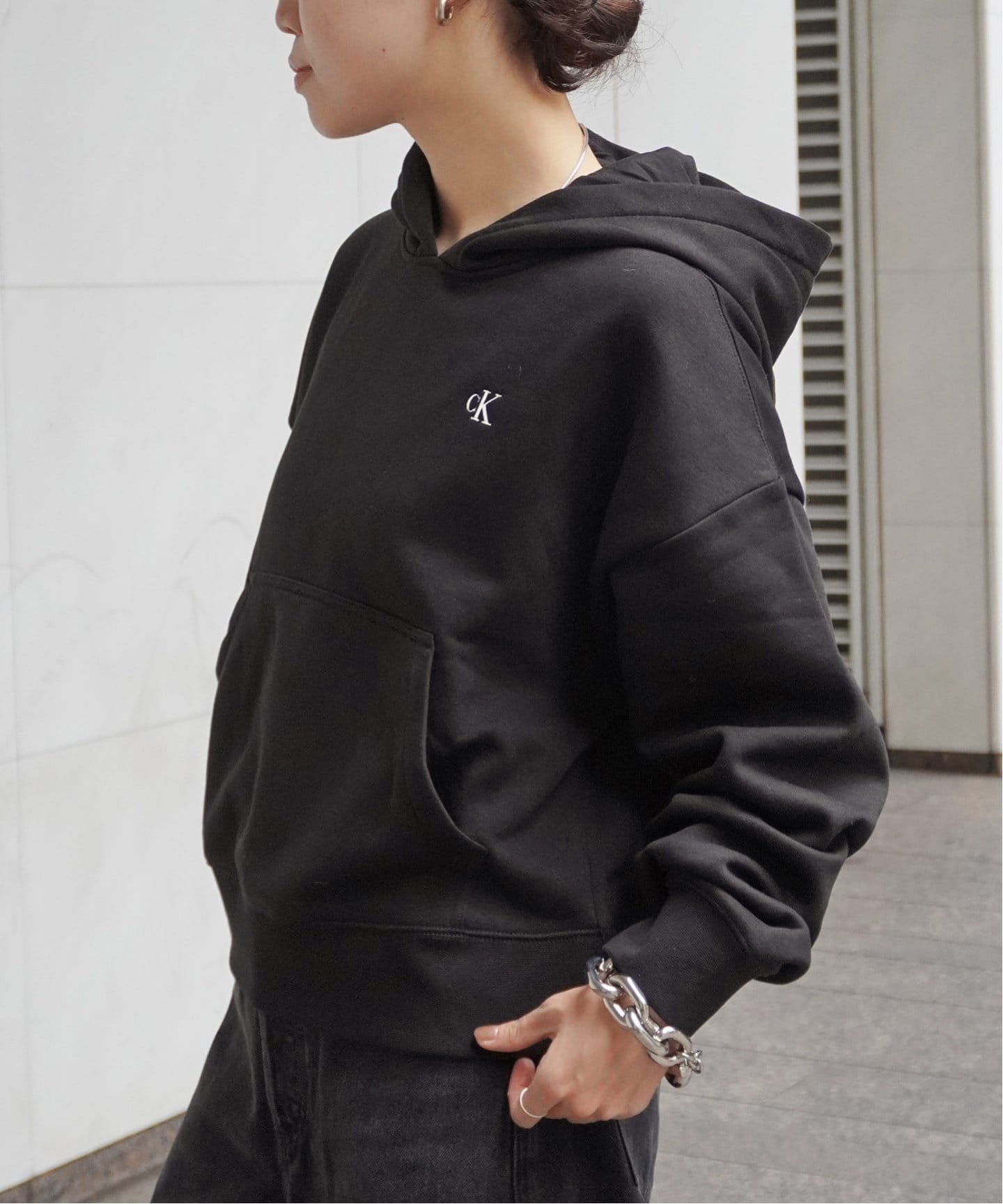   カルバンクライン ボアクロップドプルオーバー Calvin Klein カルバンクライン ボアクロップドプルオーバー