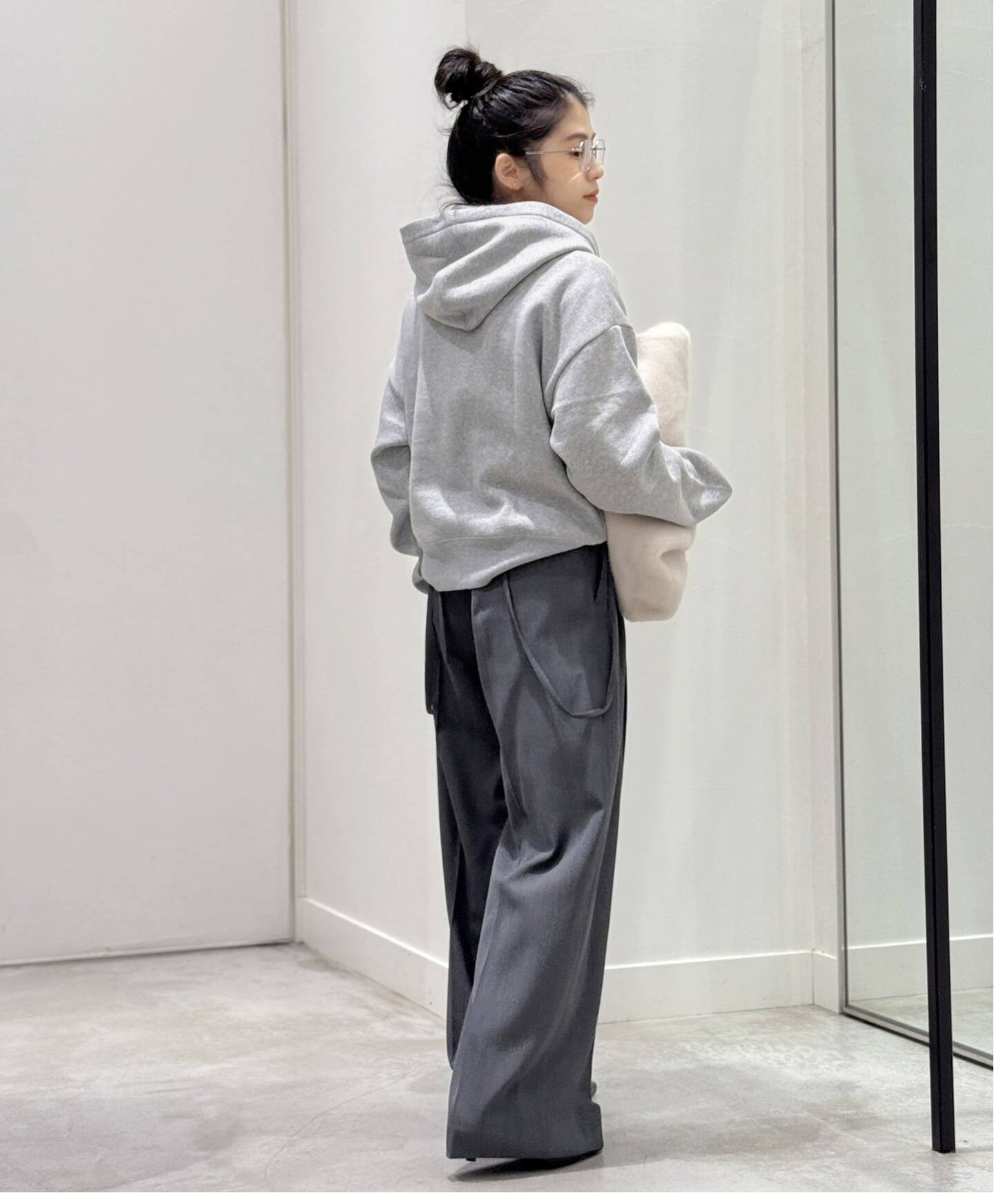 Calvin Klein / カルバン クライン】アーカイブロゴフリースプル 