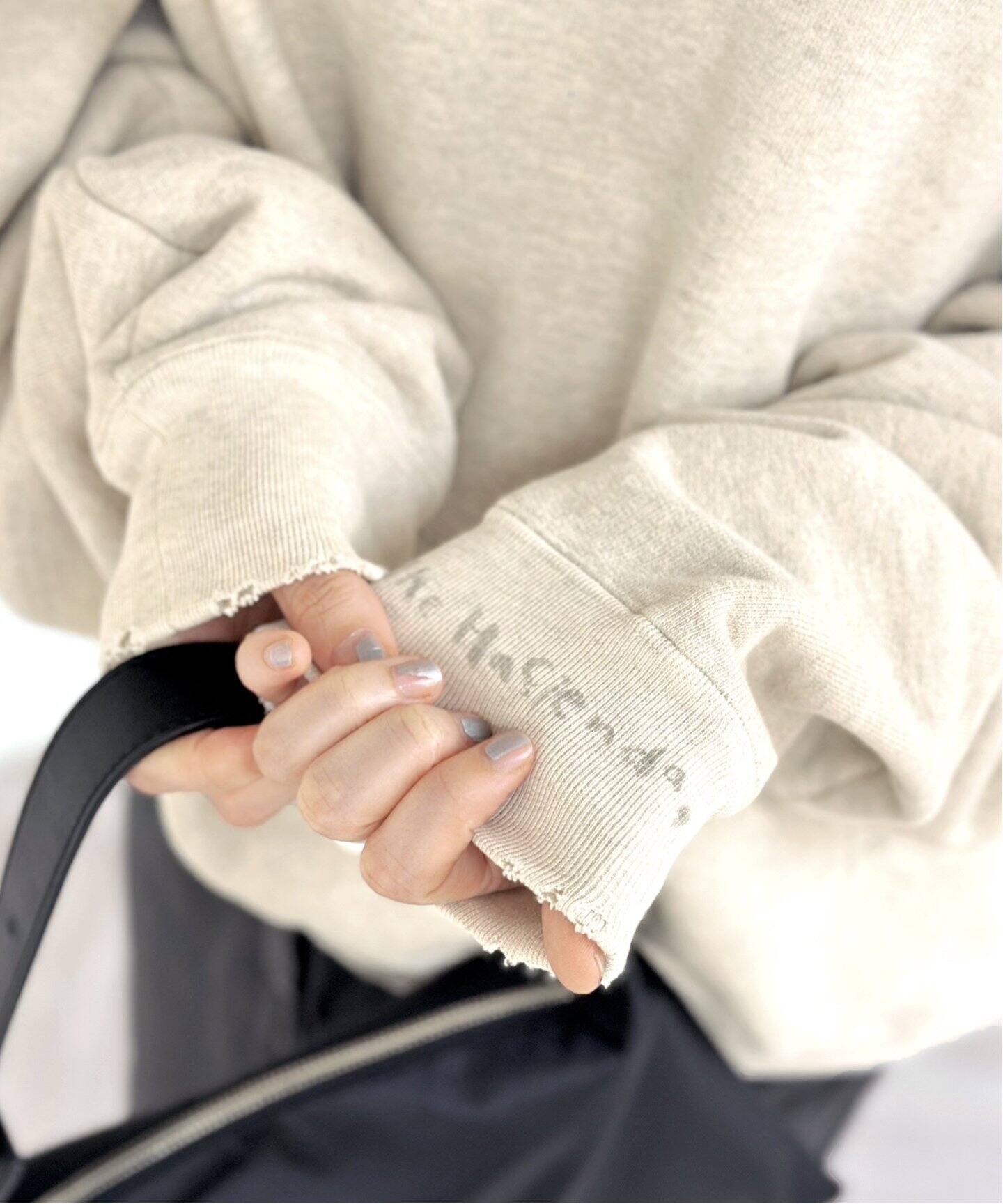 KURO/クロ】別注 スタンプクルーネックスウェット（スウェット）｜AP  