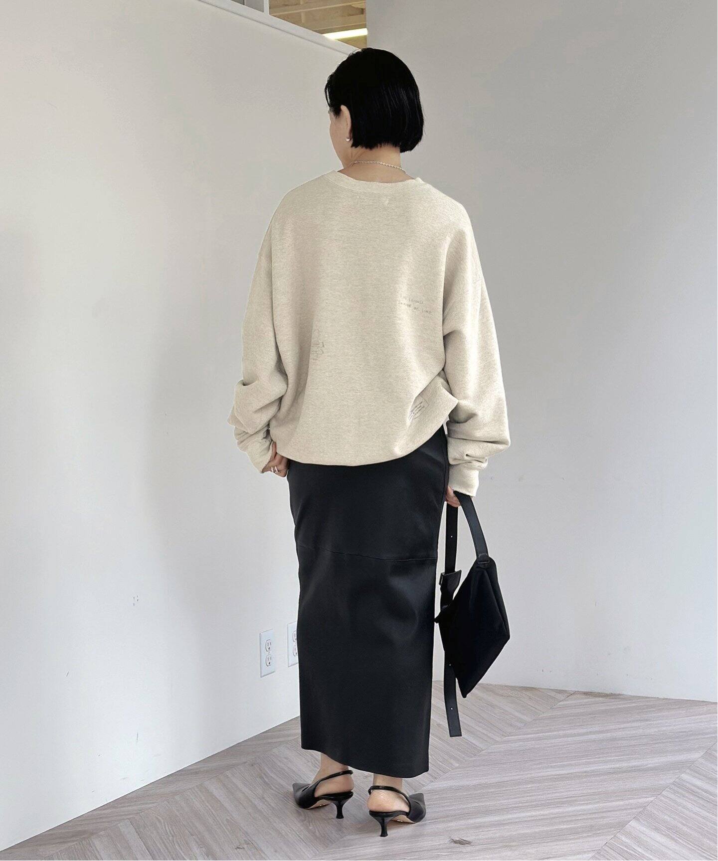 KURO/クロ】別注 スタンプクルーネックスウェット（スウェット）｜AP  