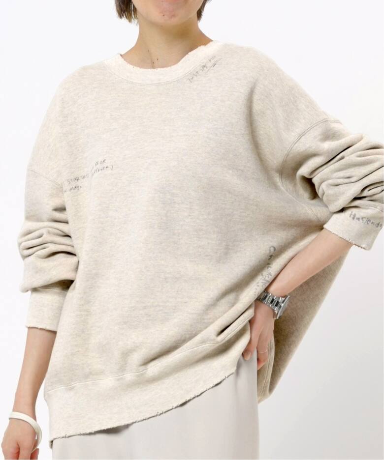 KURO/クロ】別注 スタンプクルーネックスウェット（スウェット）｜AP  