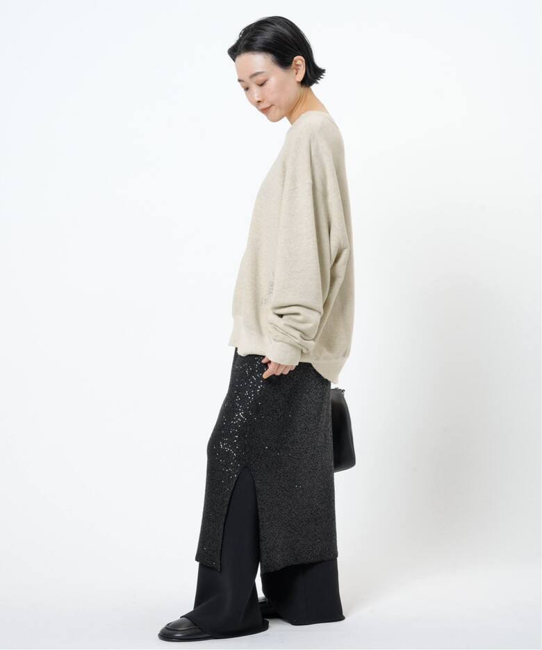 KURO/クロ】別注 スタンプクルーネックスウェット（スウェット）｜AP  