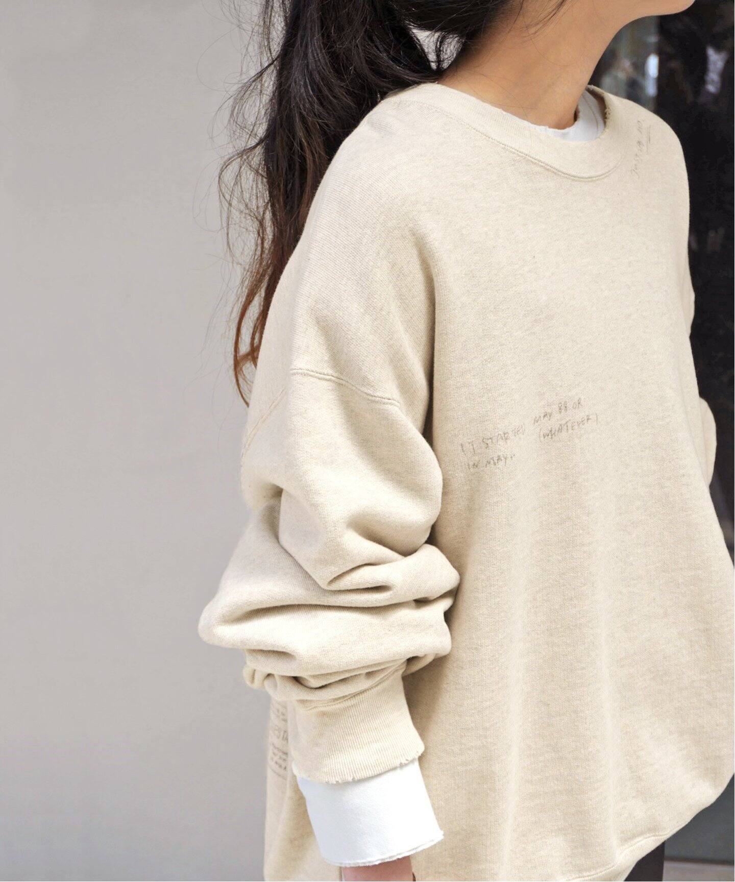 KURO/クロ】別注 スタンプクルーネックスウェット（スウェット）｜AP  