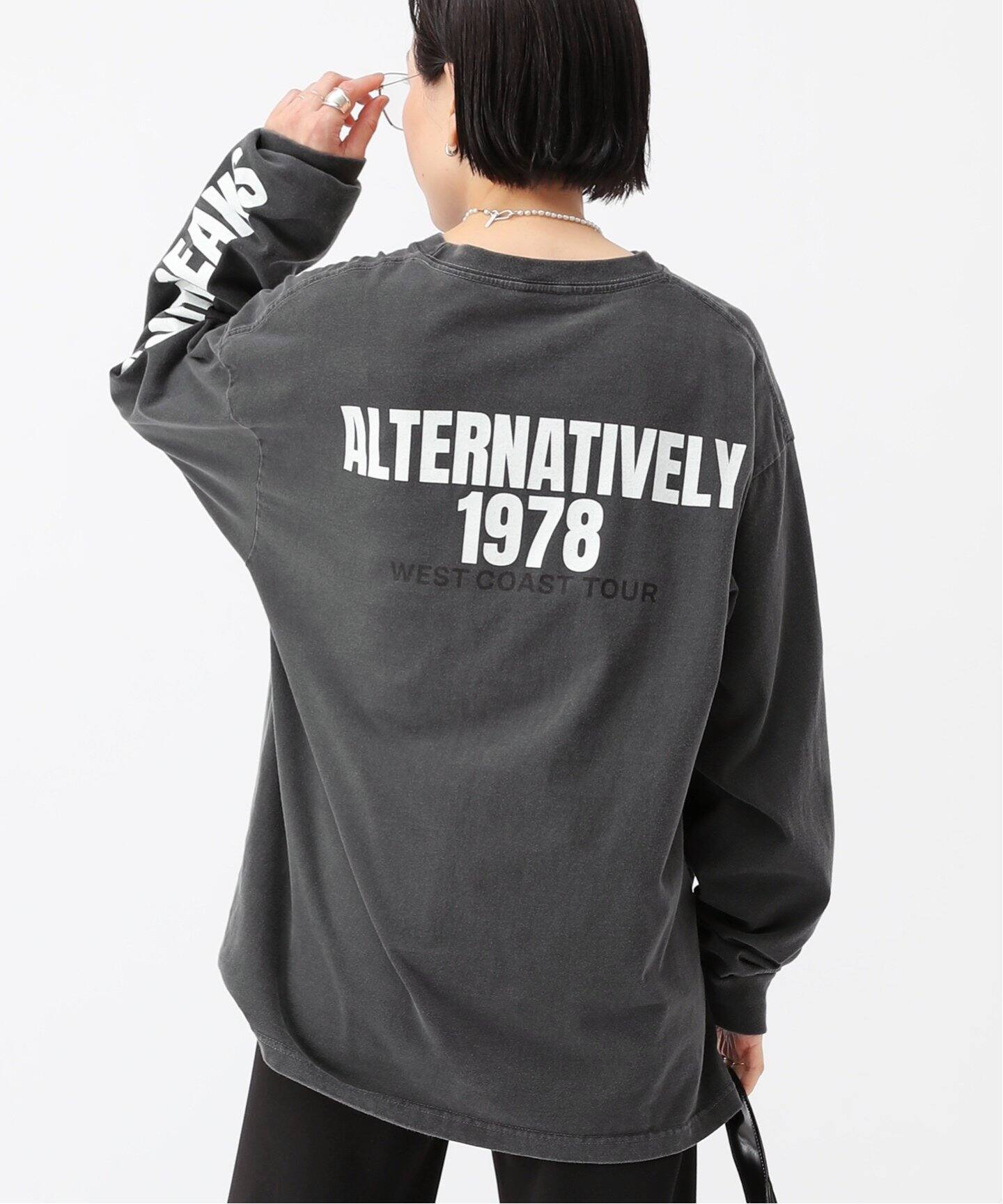 GOOD ROCK SPEED/グッドロックスピード】別注arm print L/S T-sh（T 