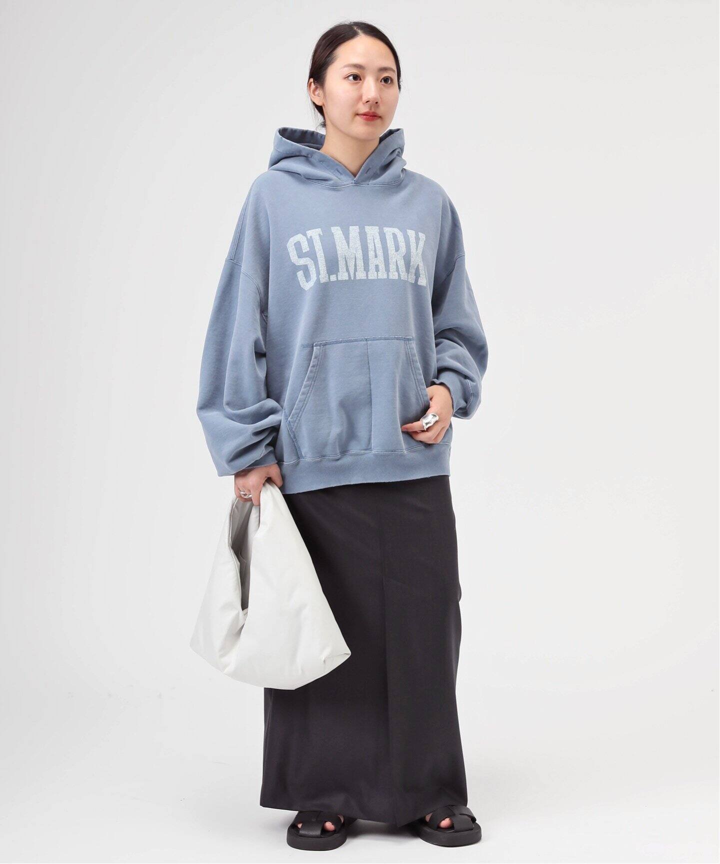 R JUBILEE/アール ジュビリー】別注ST.MARK フーディ―プルオーバー  