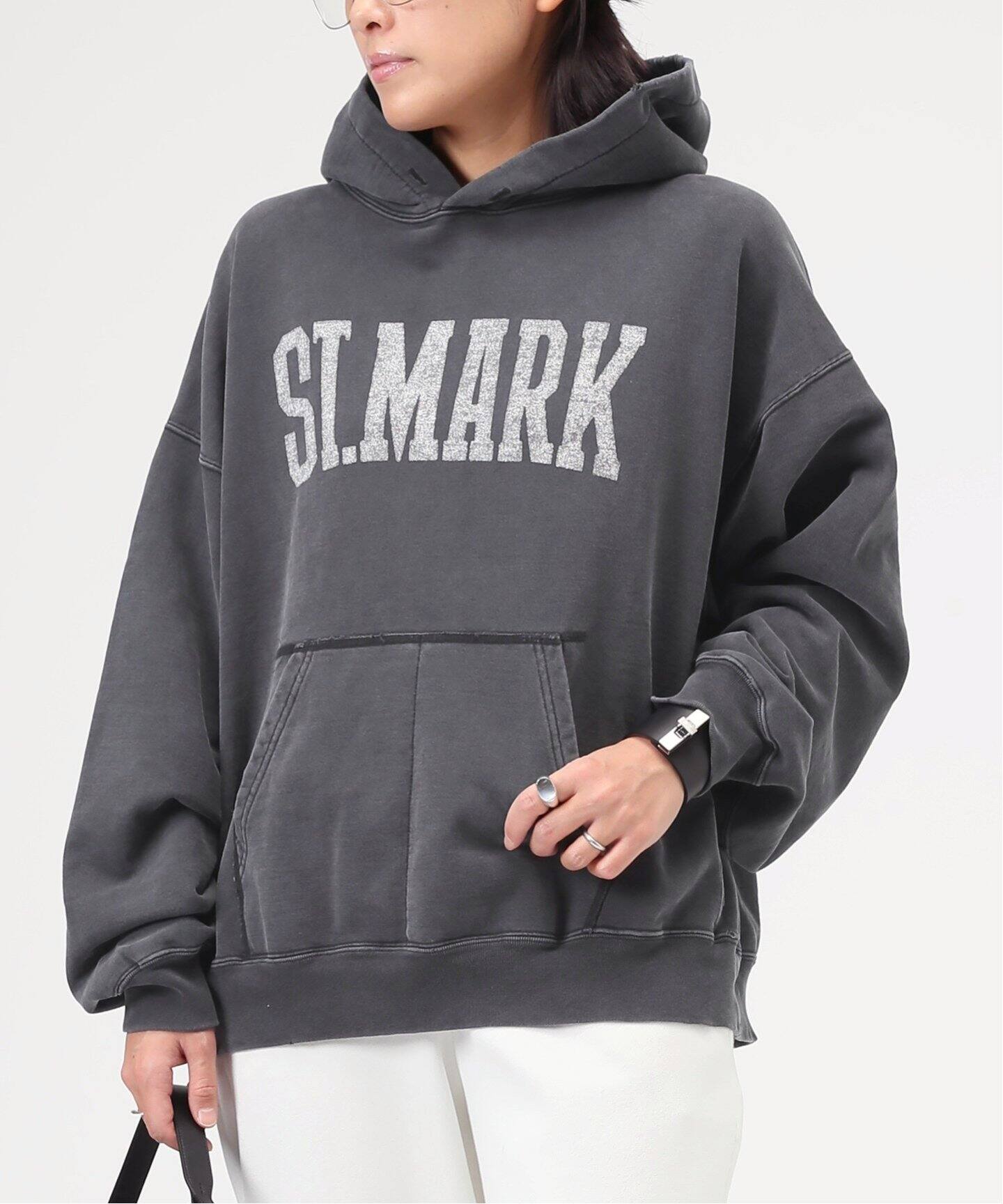 R JUBILEE/アール ジュビリー】別注ST.MARK フーディ―プルオーバー  