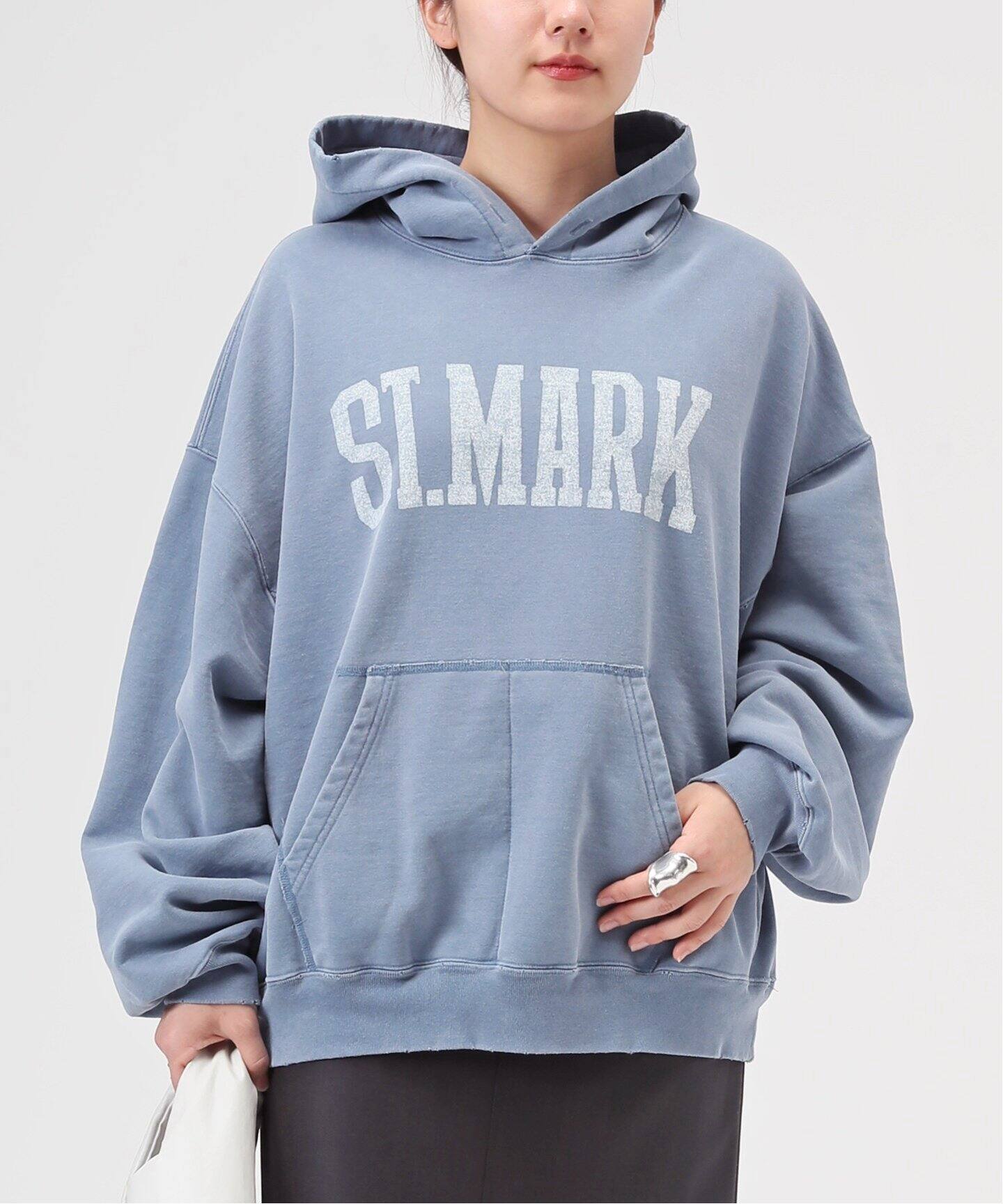 R JUBILEE/アール ジュビリー】別注ST.MARK フーディ―プルオーバー  