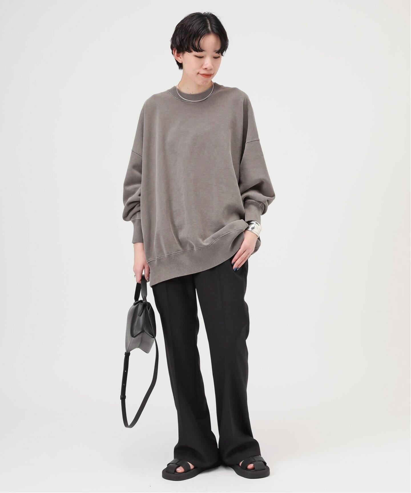 R JUBILEE/アール ジュビリー】オーバーサイズクルーネックプル  