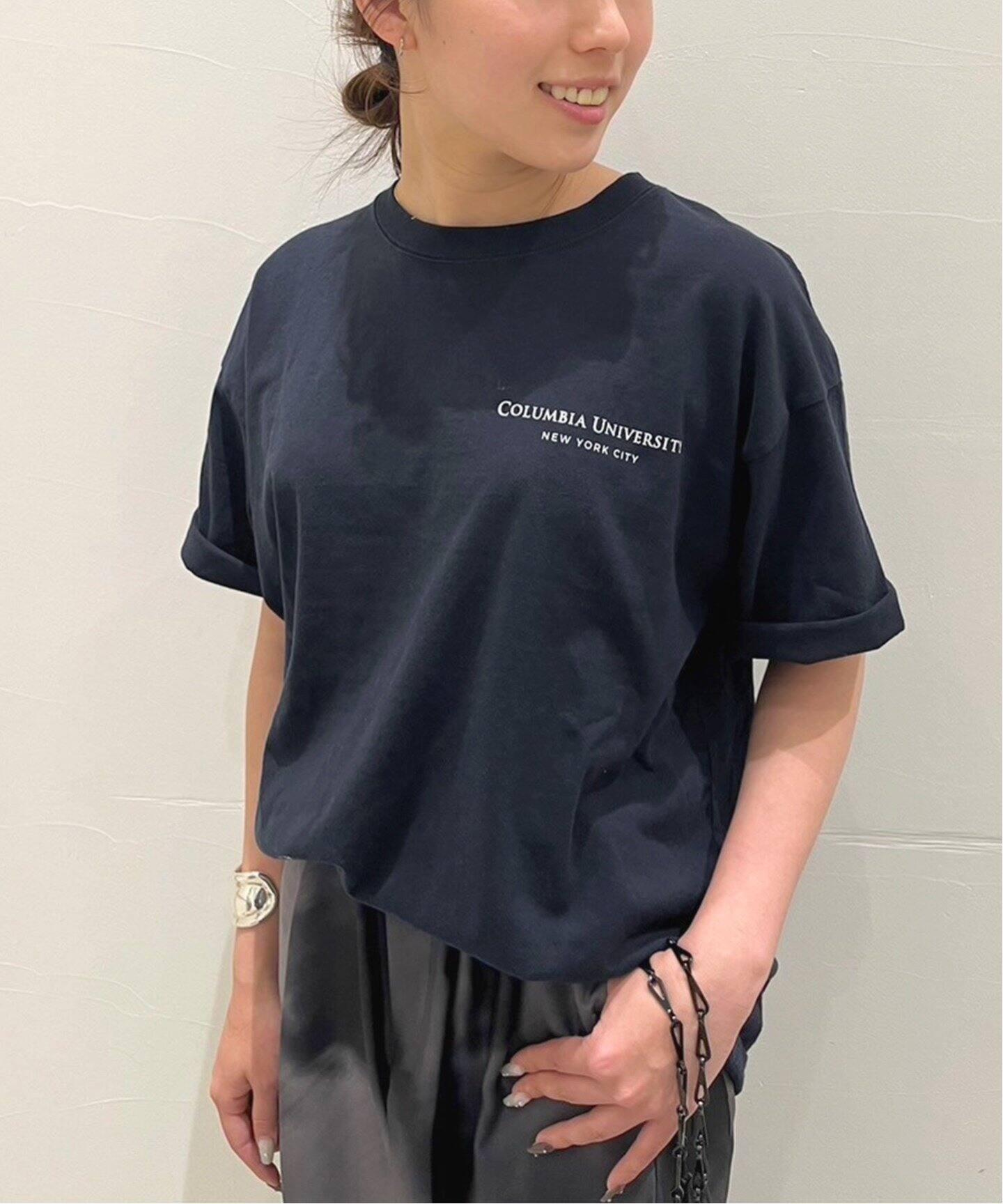 NAO☆AP STUDIO☆ 【RUSSELL ATHLETIC】Tシャツ RUSSELL ATHLETIC/ラッセル・アスレティック】COLUMBIA print T-sh（T