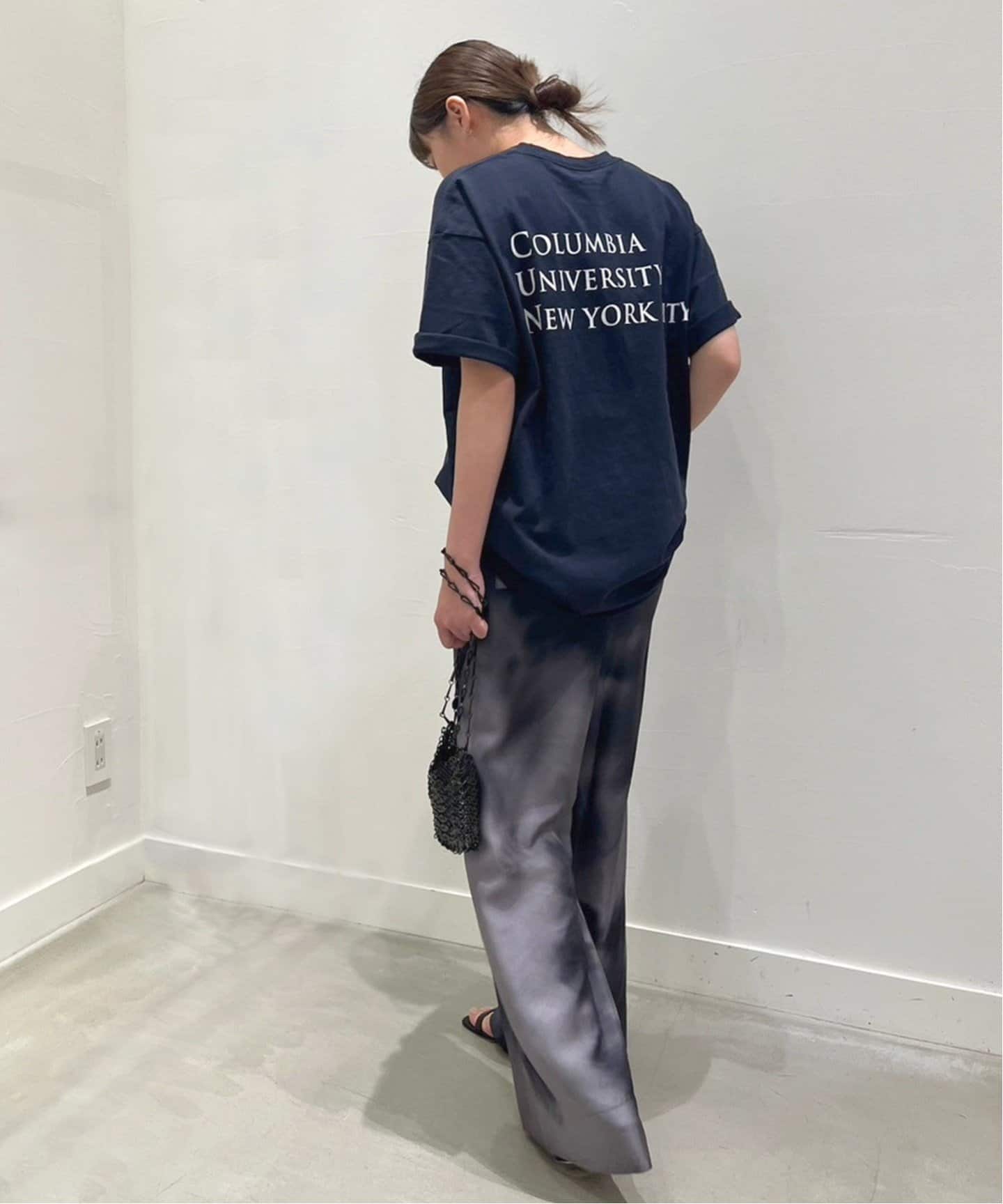 RUSSELL ATHLETIC/ラッセル・アスレティック】COLUMBIA print T-sh（T