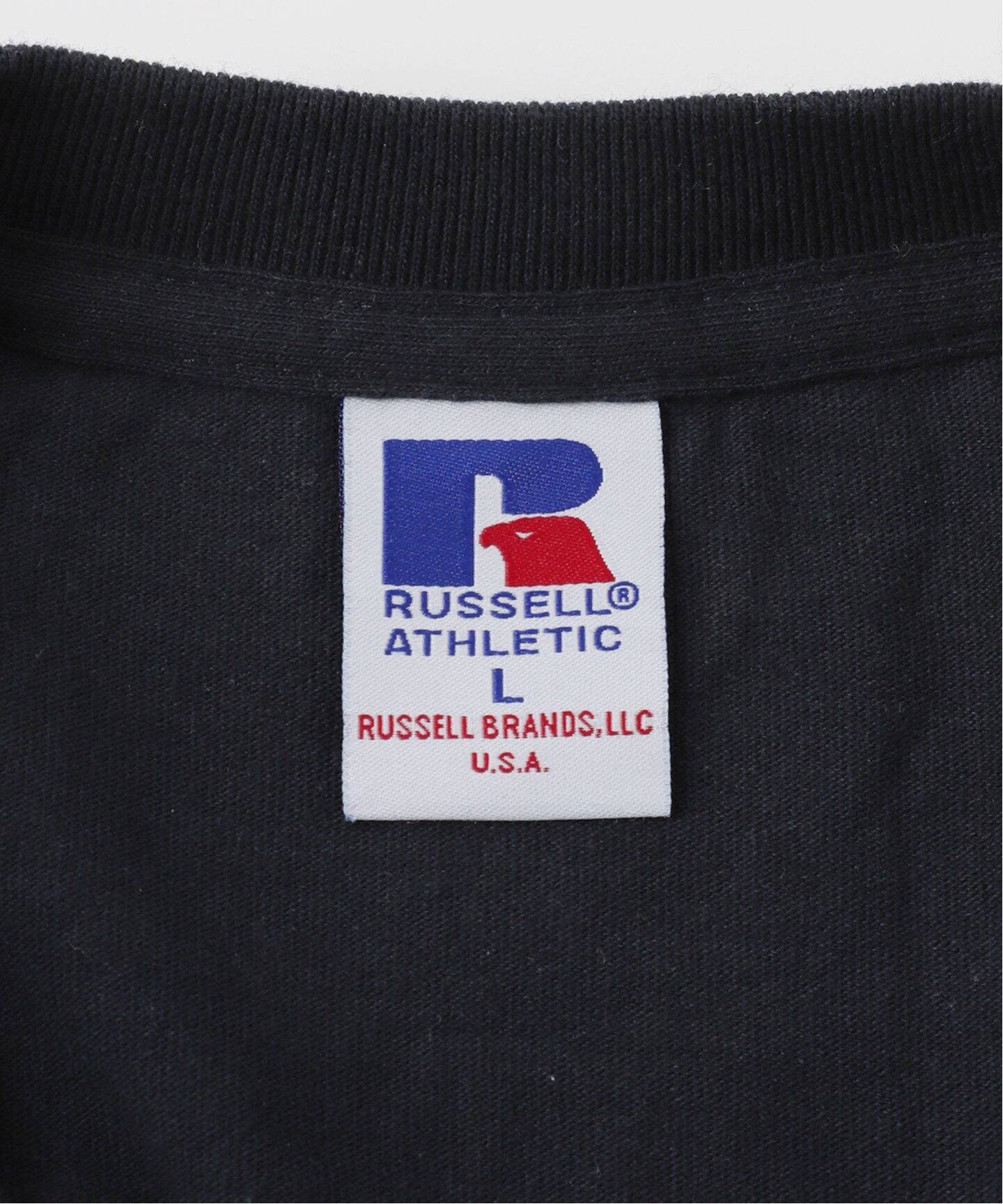 NAO☆AP STUDIO☆ 【RUSSELL ATHLETIC】Tシャツ RUSSELL ATHLETIC/ラッセル・アスレティック】COLUMBIA print T-sh（T
