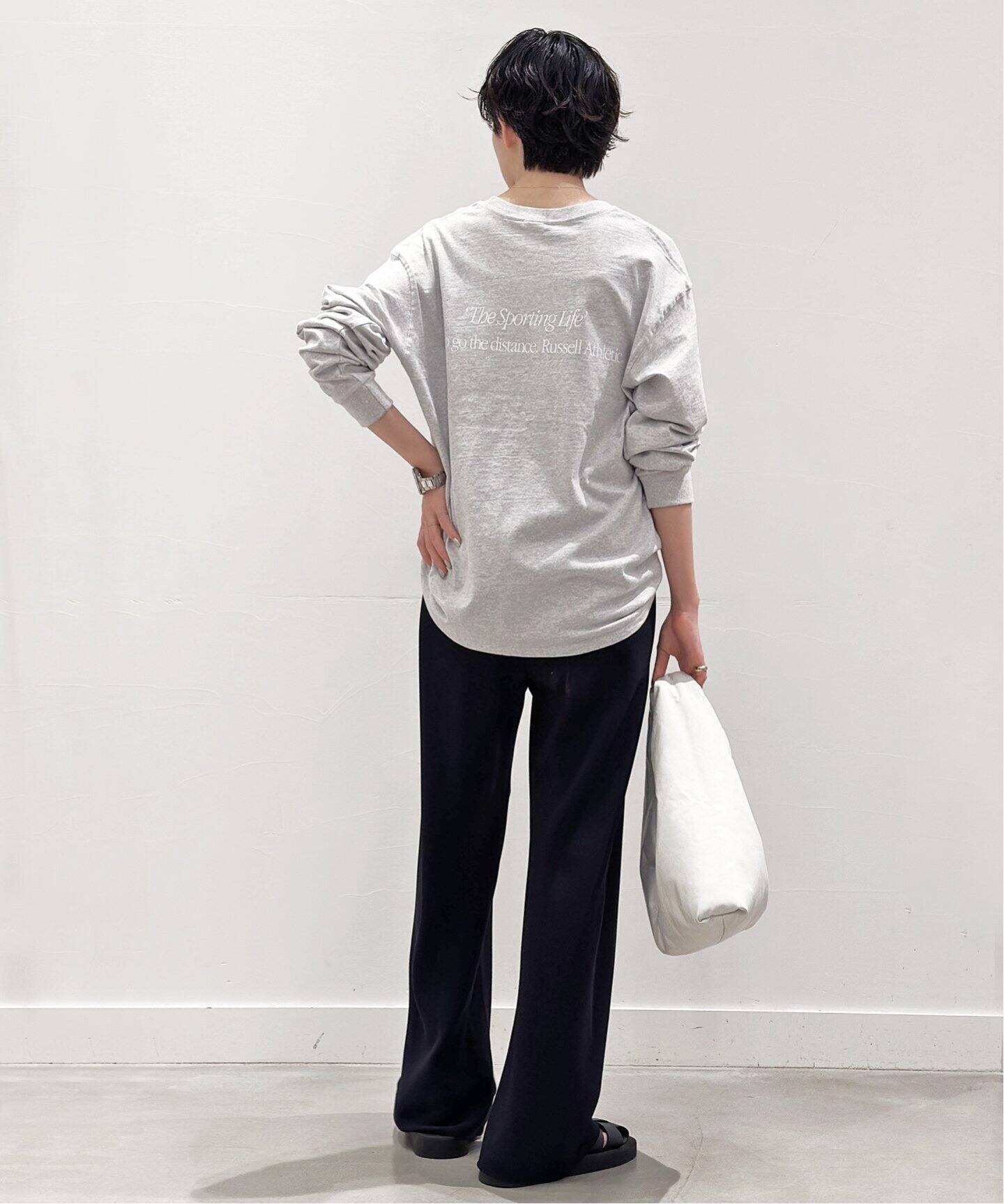 RUSSELL ATHLETIC】別注ロングスリーブTシャツ（Tシャツ／カットソー  