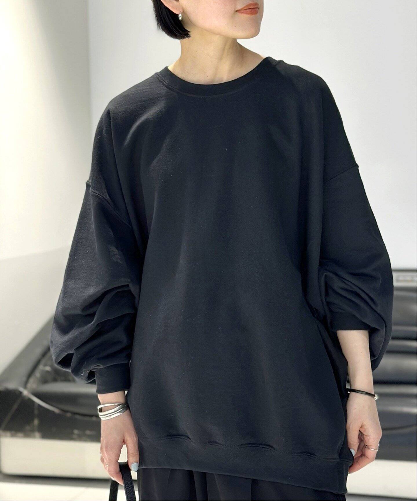 PRE_/プレ】ビッグスリーブスウェットプルオーバー（Tシャツ  