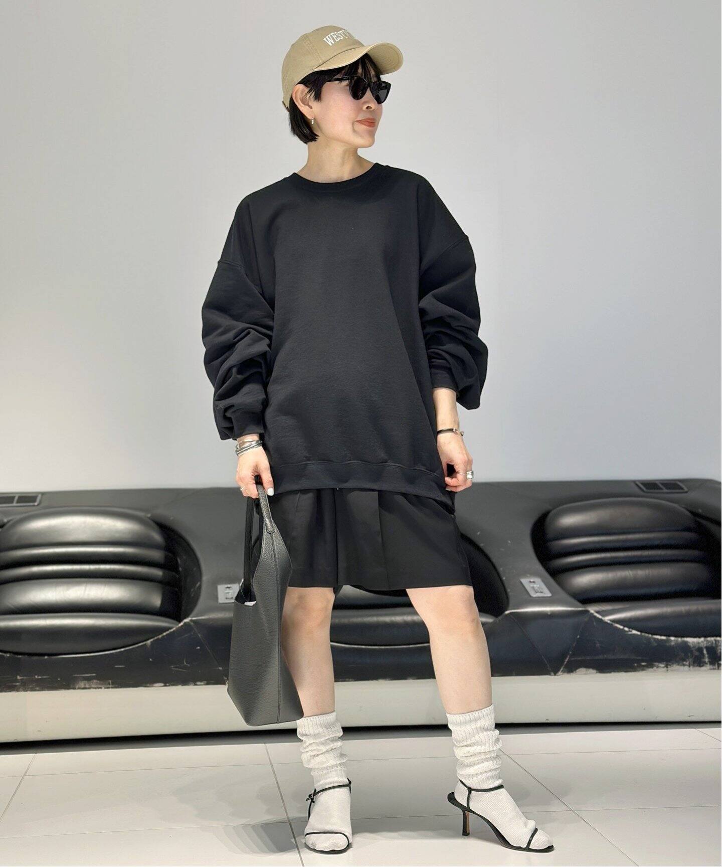 PRE_/プレ】ビッグスリーブスウェットプルオーバー（Tシャツ  