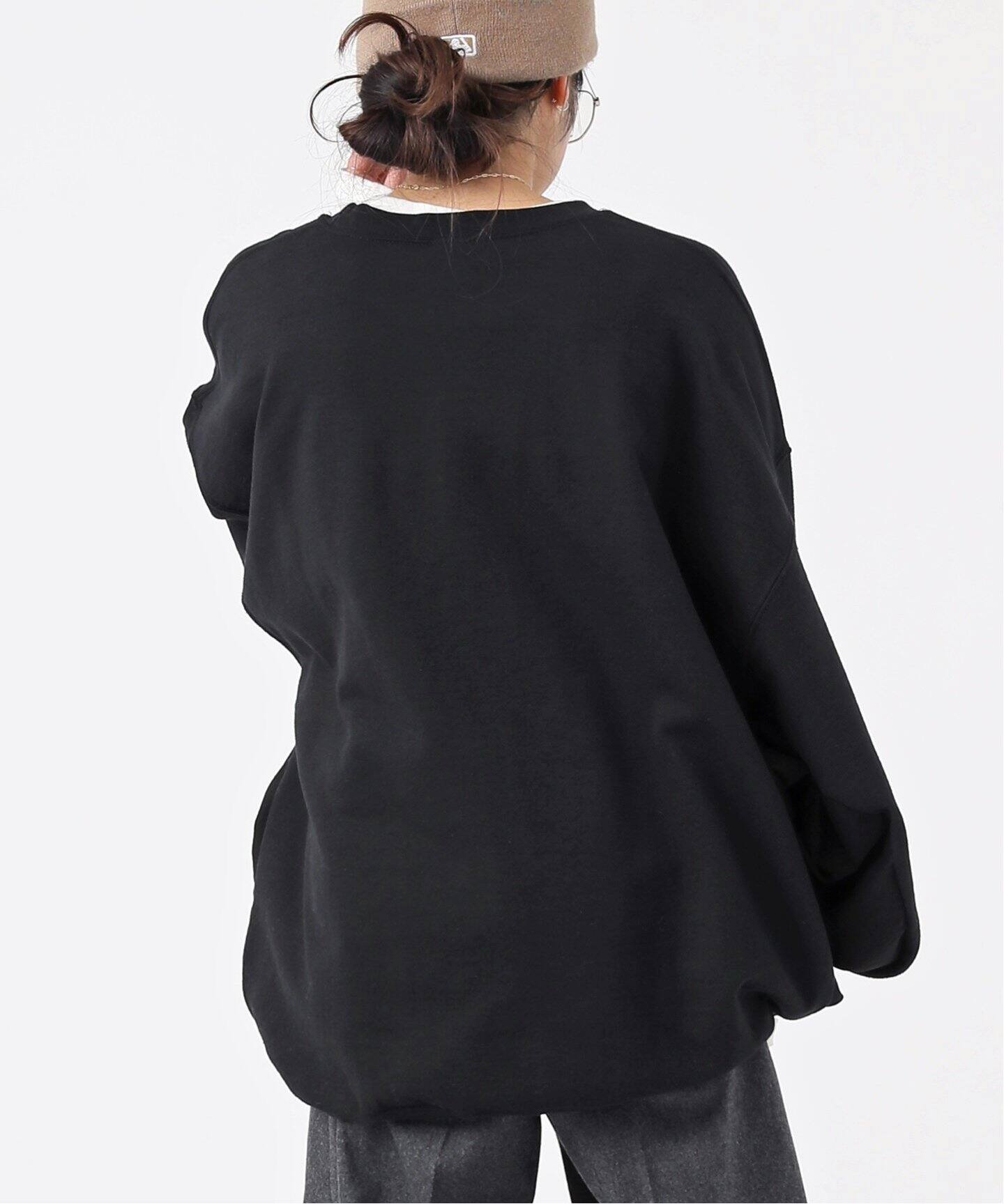 PRE_/プレ】ビッグスリーブスウェットプルオーバー（Tシャツ  