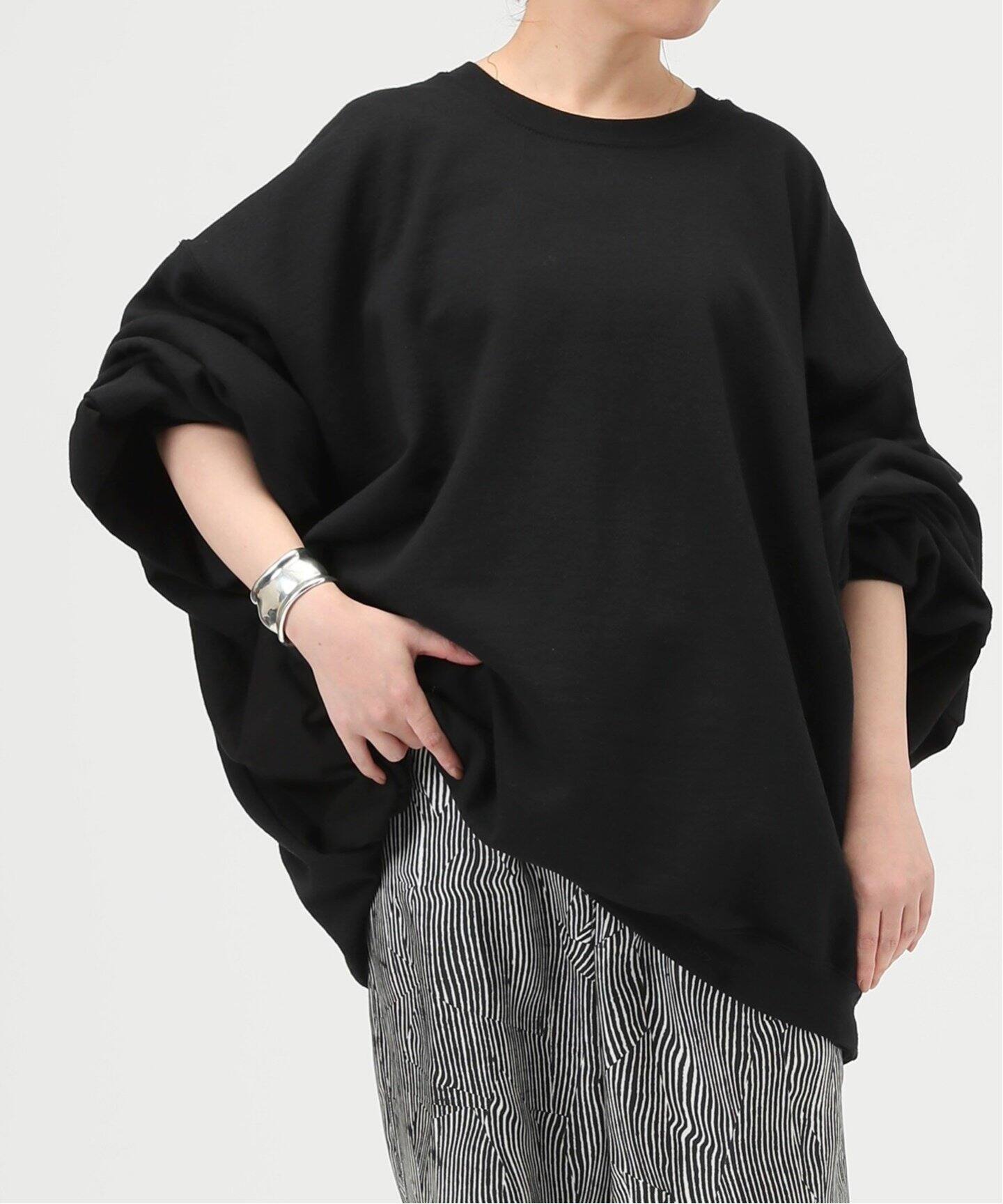 PRE_/プレ】ビッグスリーブスウェットプルオーバー（Tシャツ  