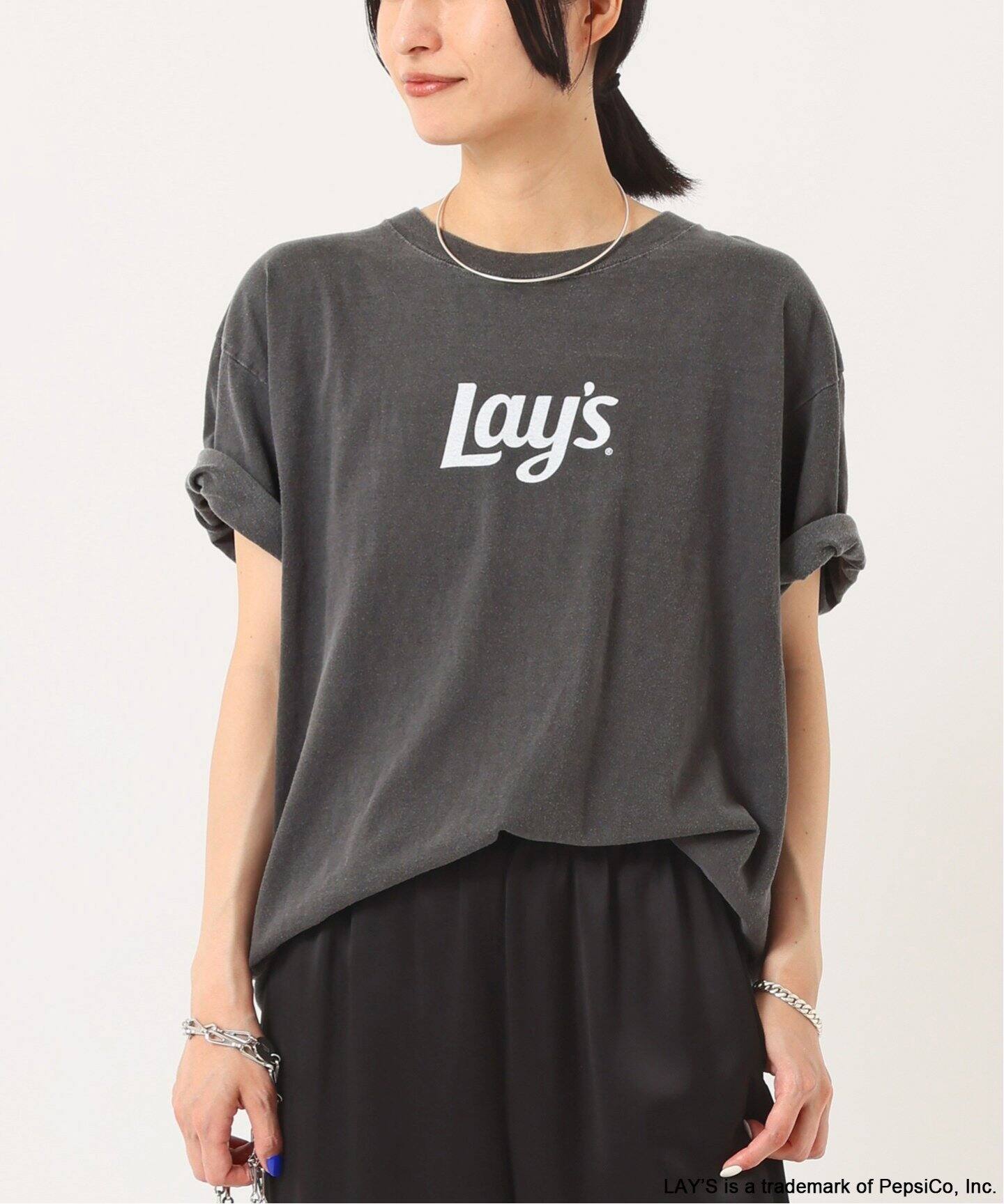 GOOD ROCK SPEED / グッドロックスピードLays T-sh(BK)（Tシャツ  