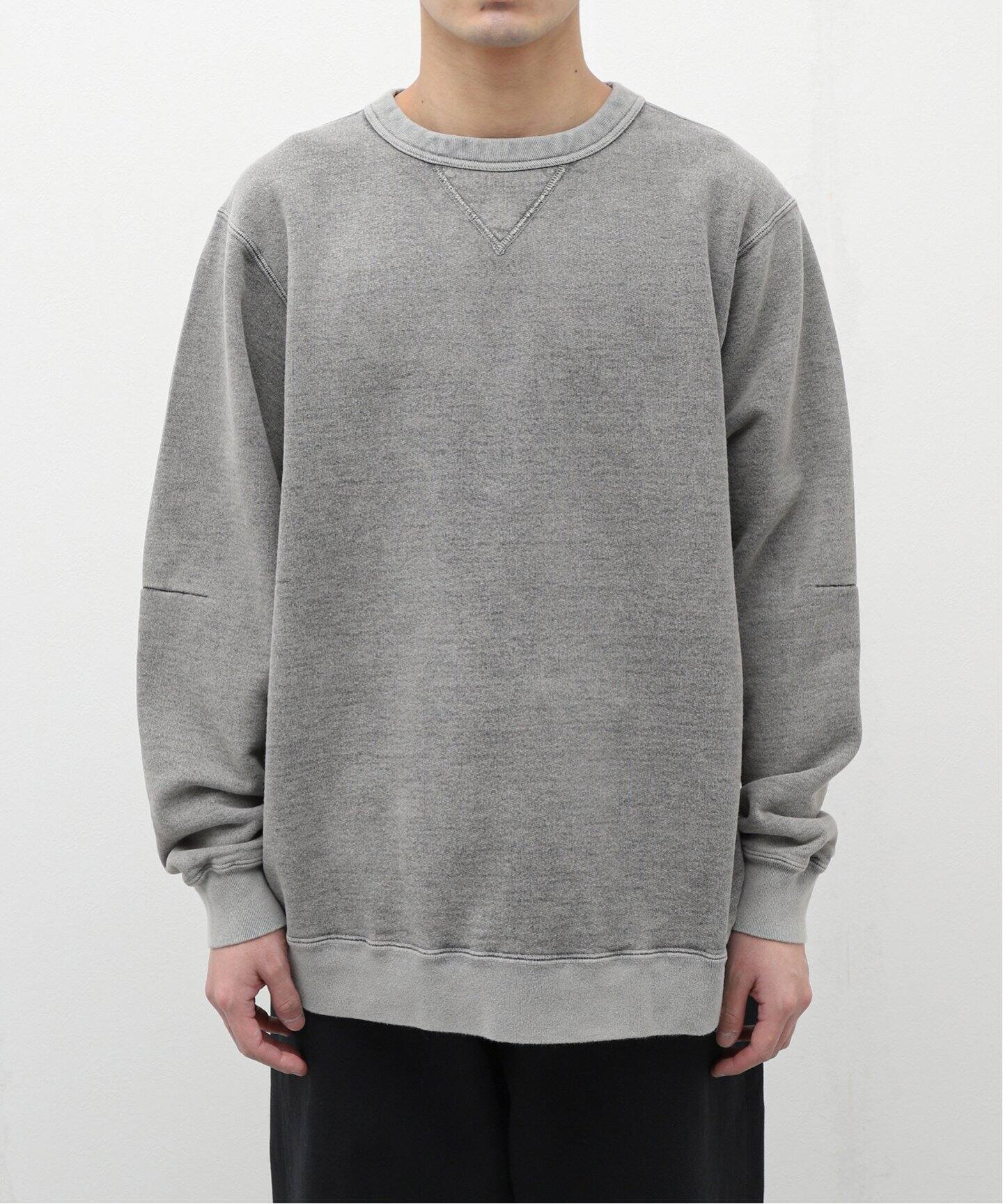 【美品】SEE SEE　BOARDER CREW SWEAT グレー　Lサイズ SEE SEELOGO SWEAT SHIRT PANTS 上下 Mサイズ 黒