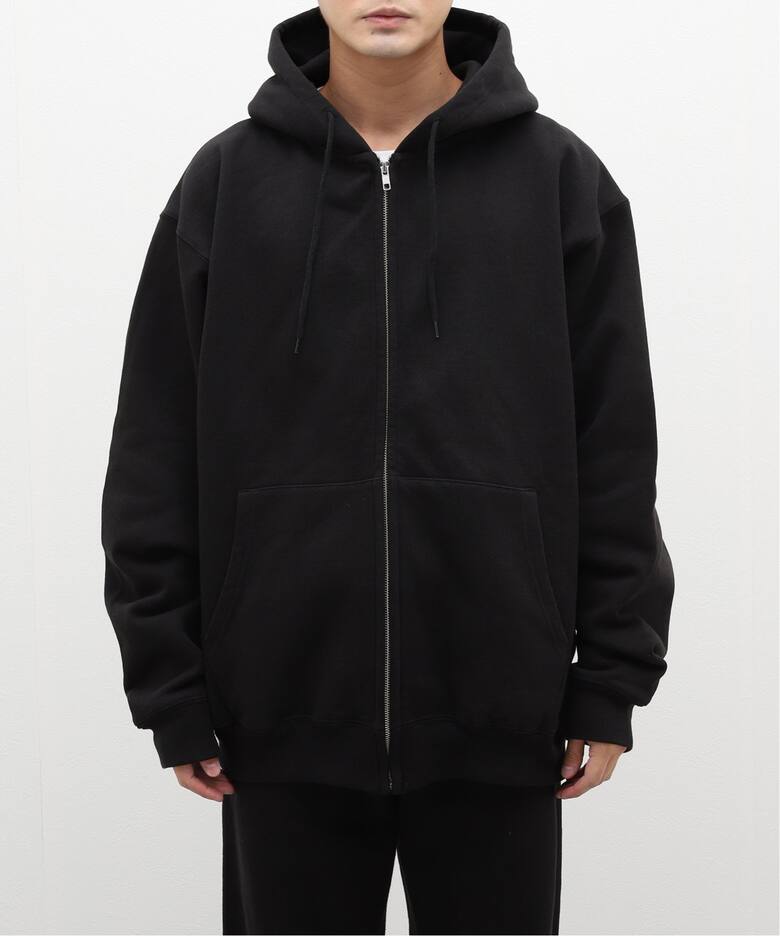BASEMENT GEAR / ベースメントギア】15oz Garment Dye Zipup Hoodie 