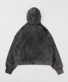 ANCELLM / アンセルム】AGING CRASH HOODIE（パーカー）｜WISM 