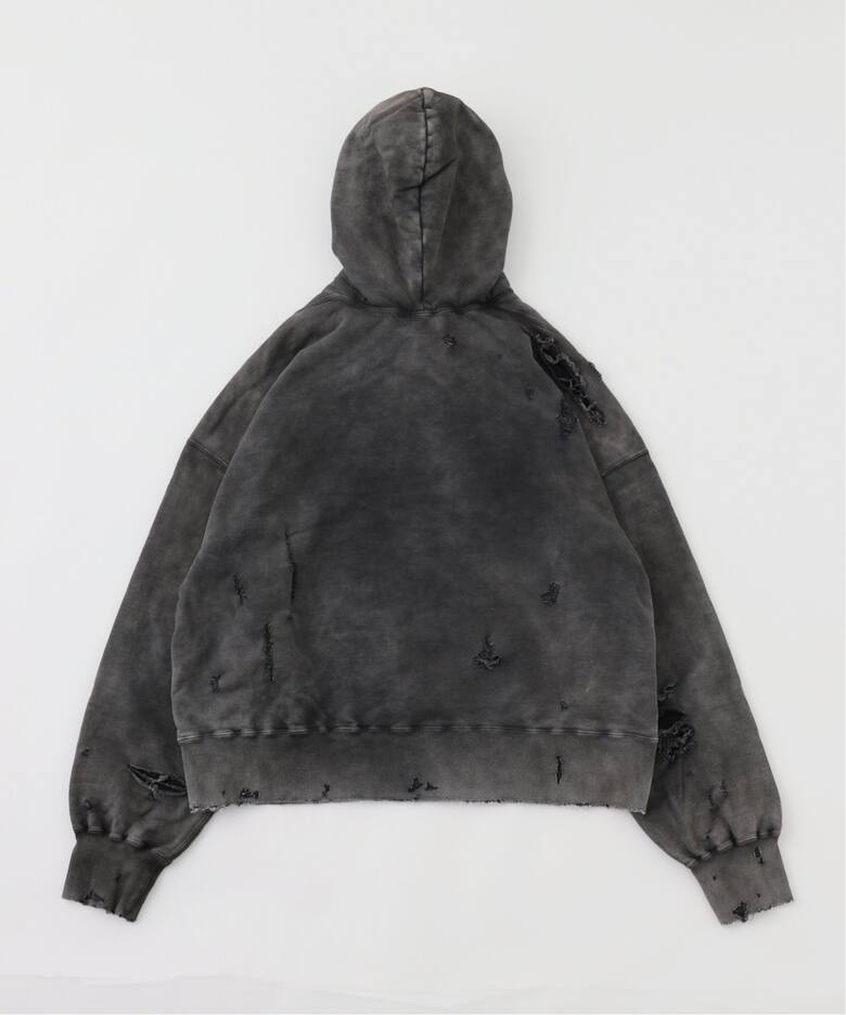 ANCELLM / アンセルム】AGING CRASH HOODIE（パーカー）｜WISM 