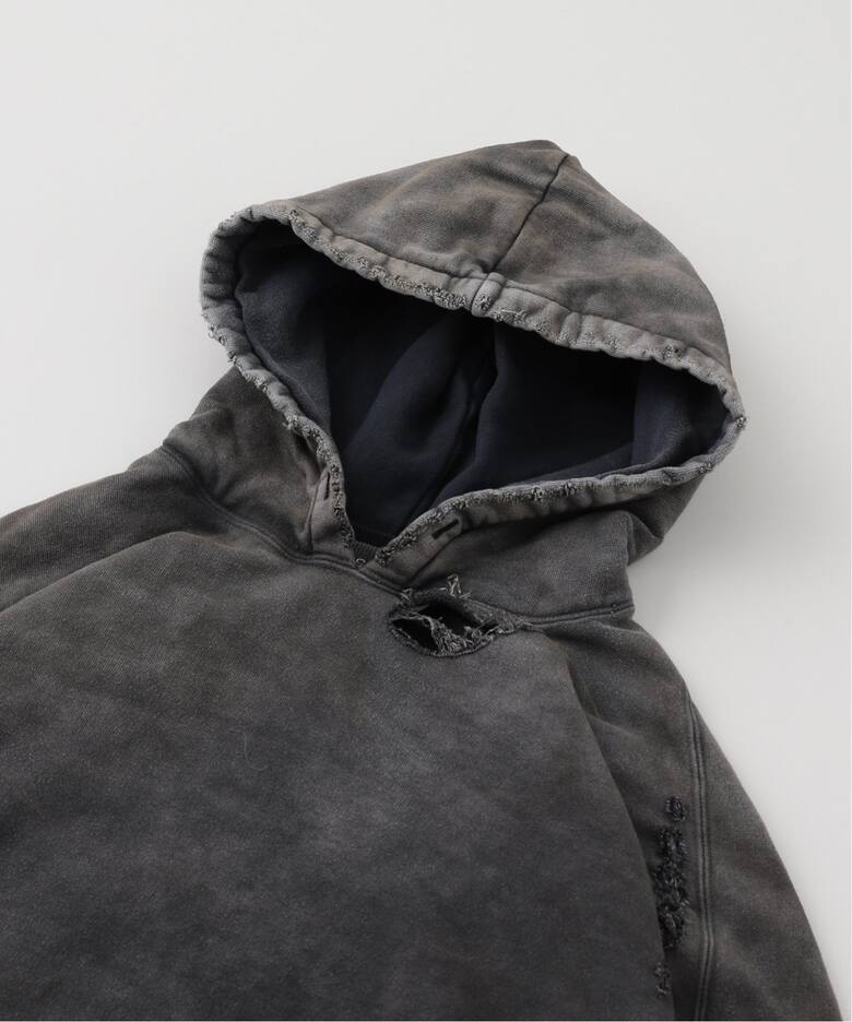 ANCELLM / アンセルム】AGING CRASH HOODIE（パーカー）｜WISM 