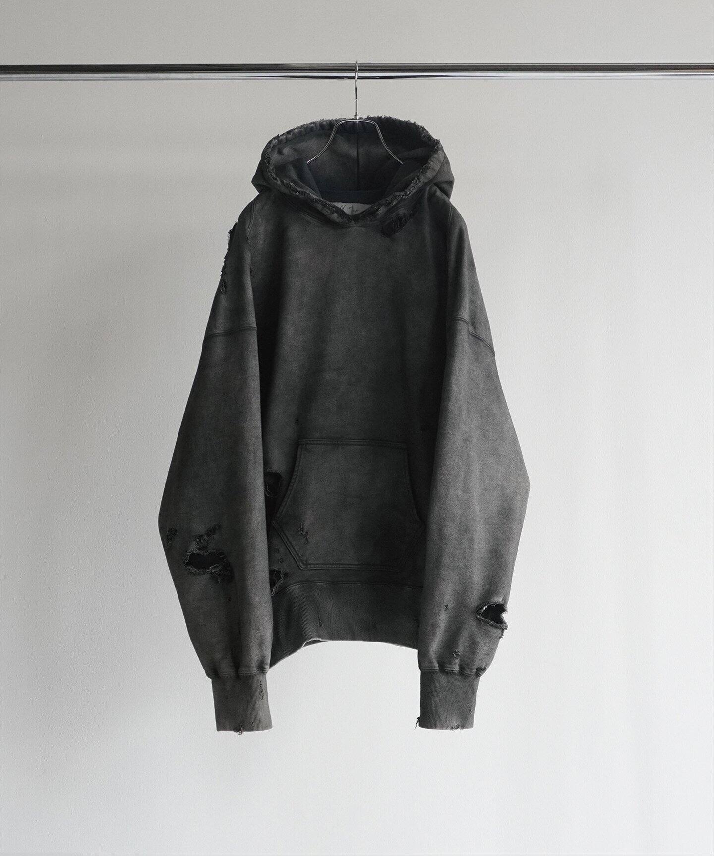 ANCELLM / アンセルム】AGING CRASH HOODIE（パーカー）｜WISM 