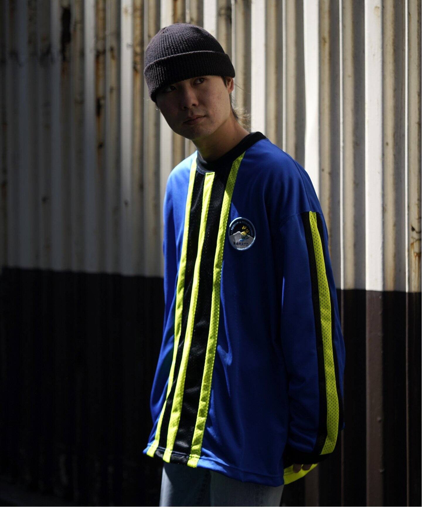 NOMA T.D. / ノ－マ・ティー・ディー】STRIPE FOOTBALL TEE（Tシャツ 