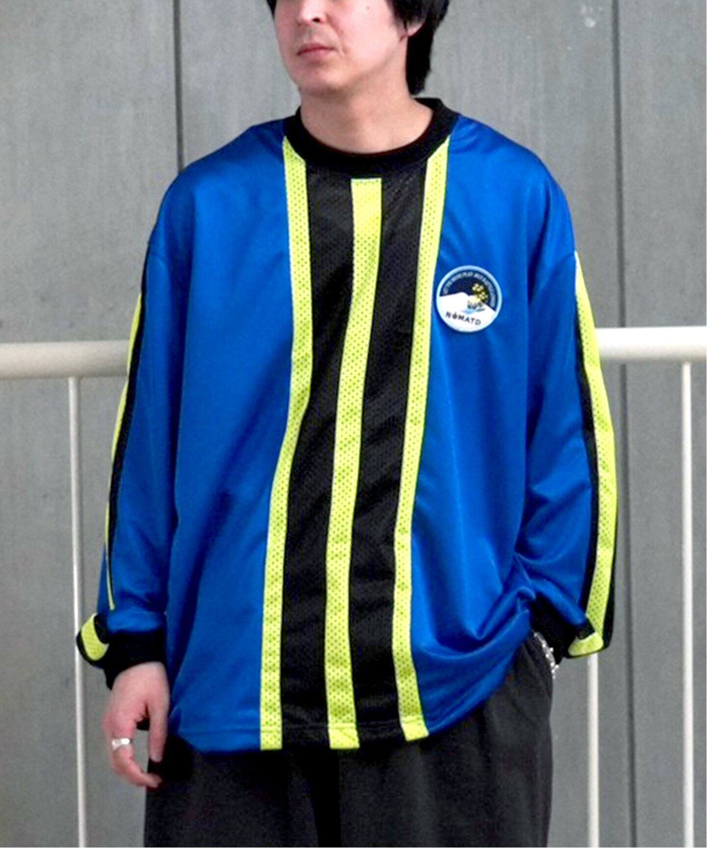 NOMA T.D. / ノ－マ・ティー・ディー】STRIPE FOOTBALL TEE（Tシャツ 