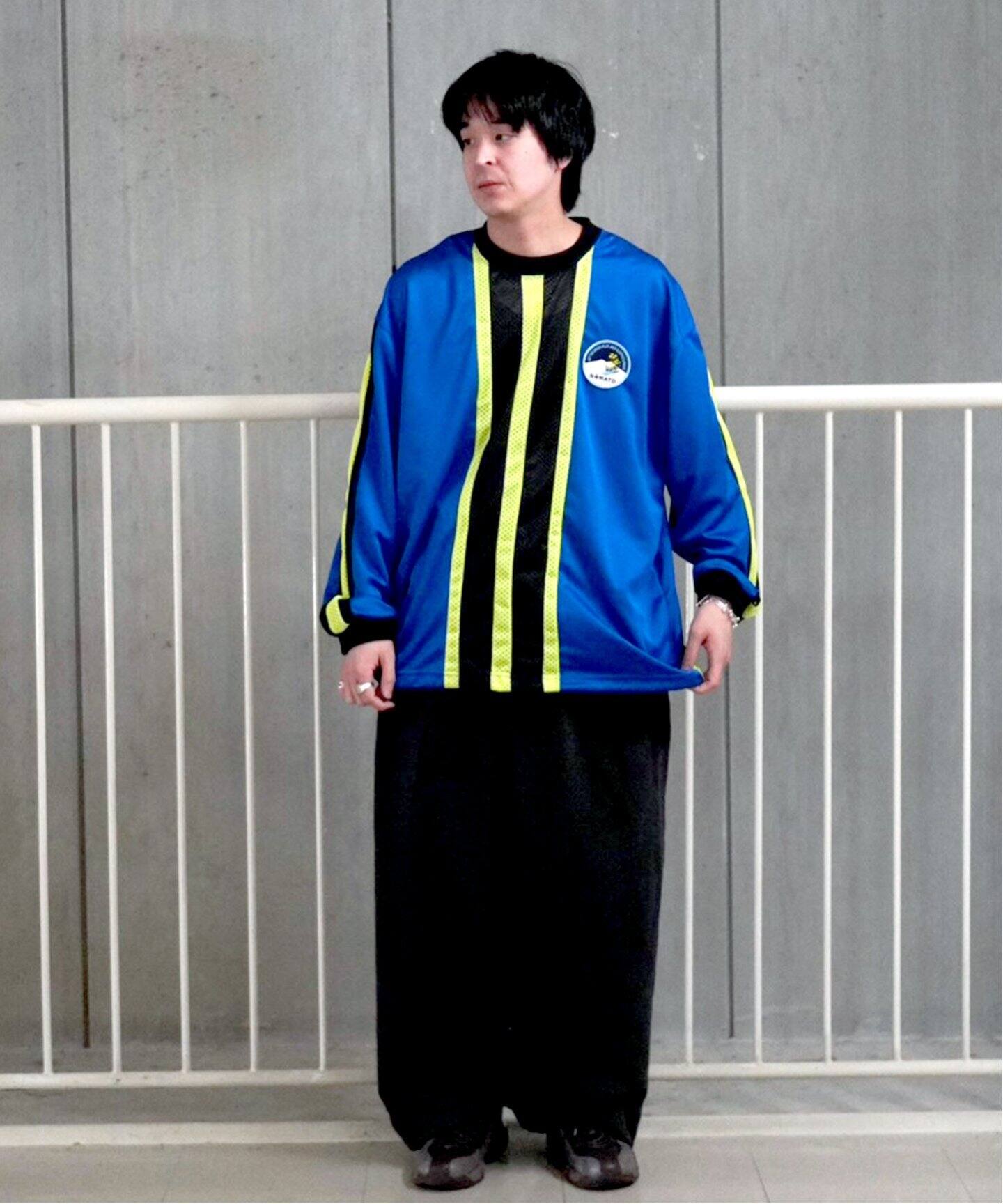 NOMA T.D. / ノ－マ・ティー・ディー】STRIPE FOOTBALL TEE（Tシャツ 