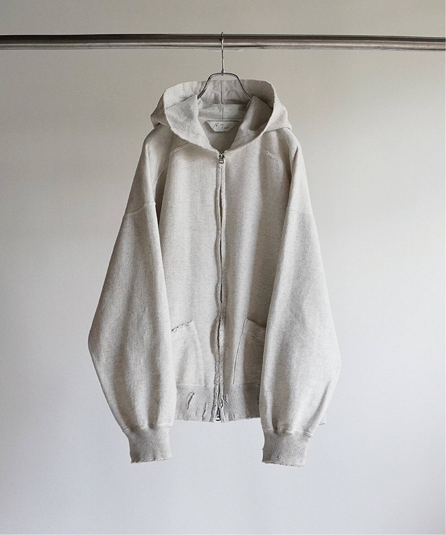 ANCELLM / アンセルム】CRASH ZIP HOODIE（パーカー）｜WISM（ウィズム  