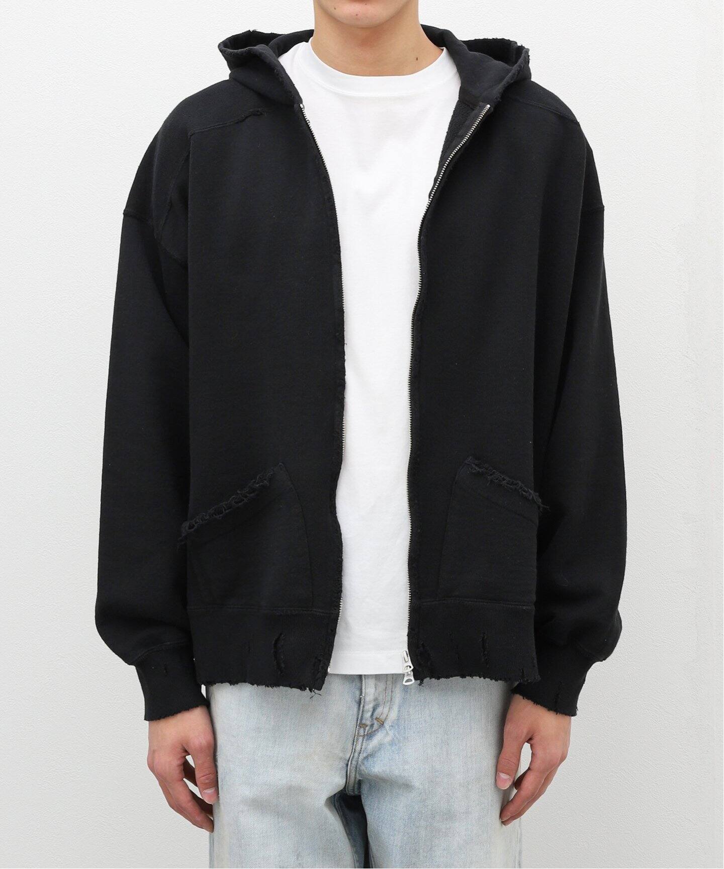 ANCELLM / アンセルム】CRASH ZIP HOODIE（パーカー）｜WISM（ウィズム 