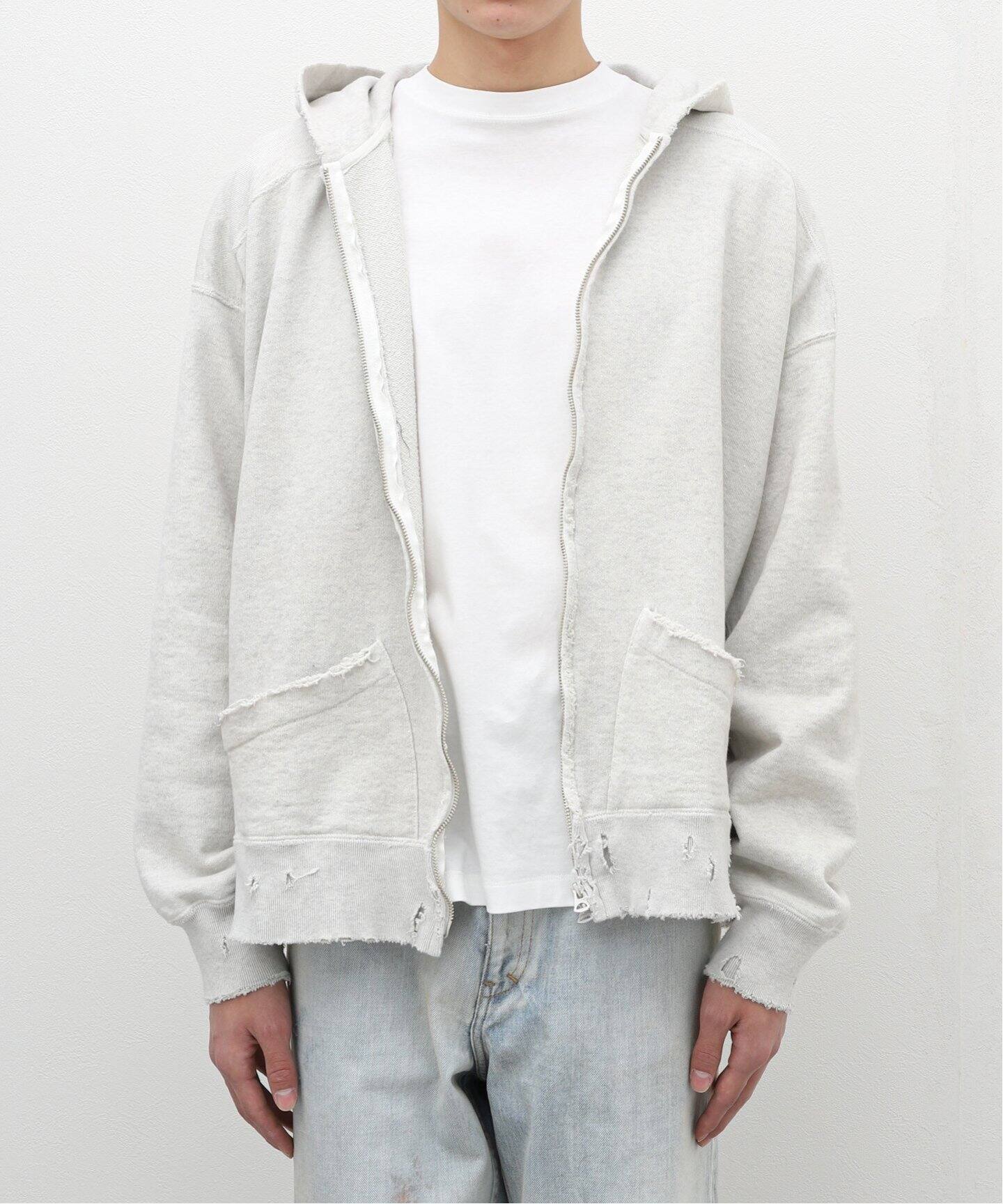 ANCELLM / アンセルム】CRASH ZIP HOODIE（パーカー）｜WISM（ウィズム  