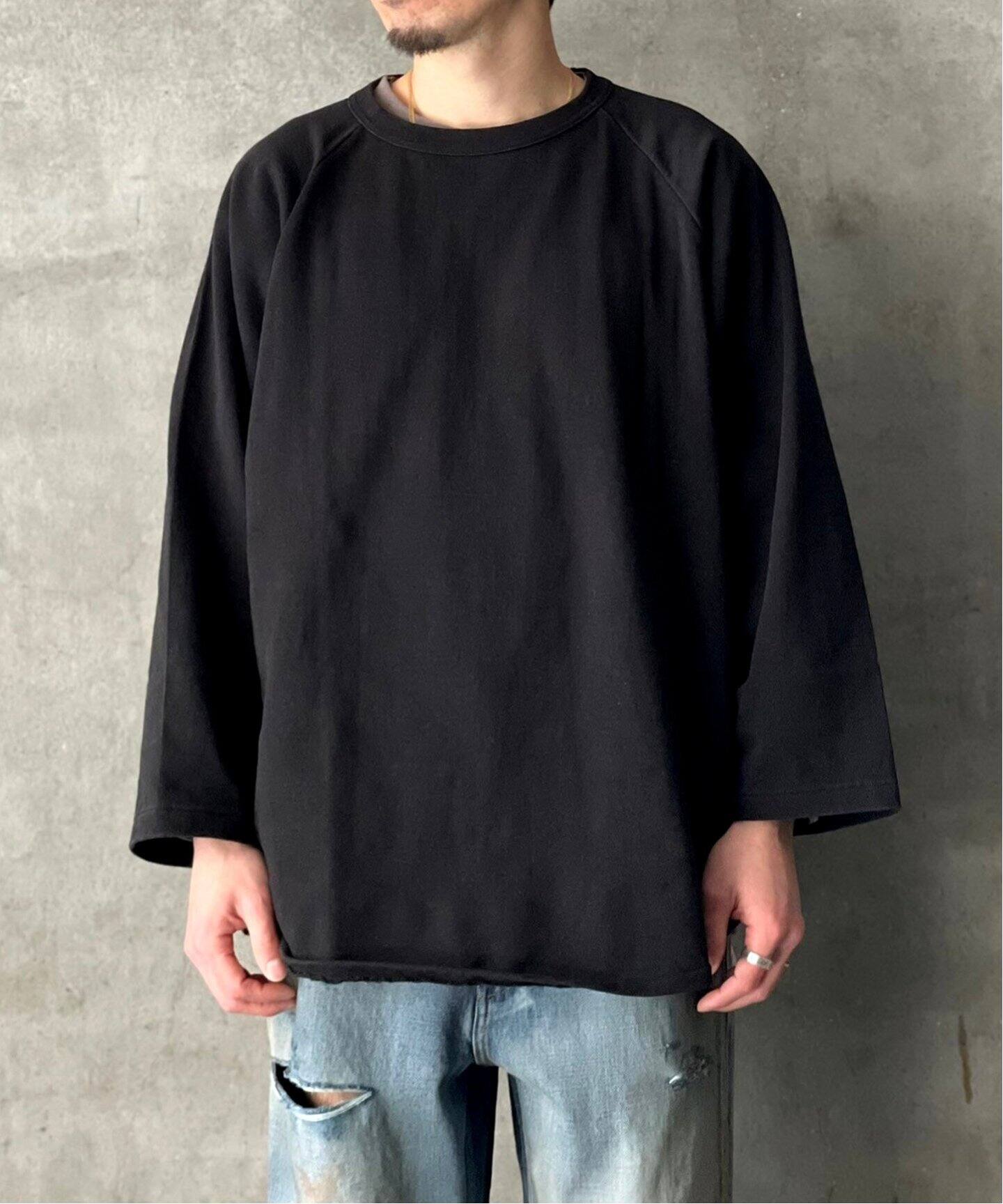 comoli / コモリ】コットンジャージ ベースボールTシャツ（Tシャツ 