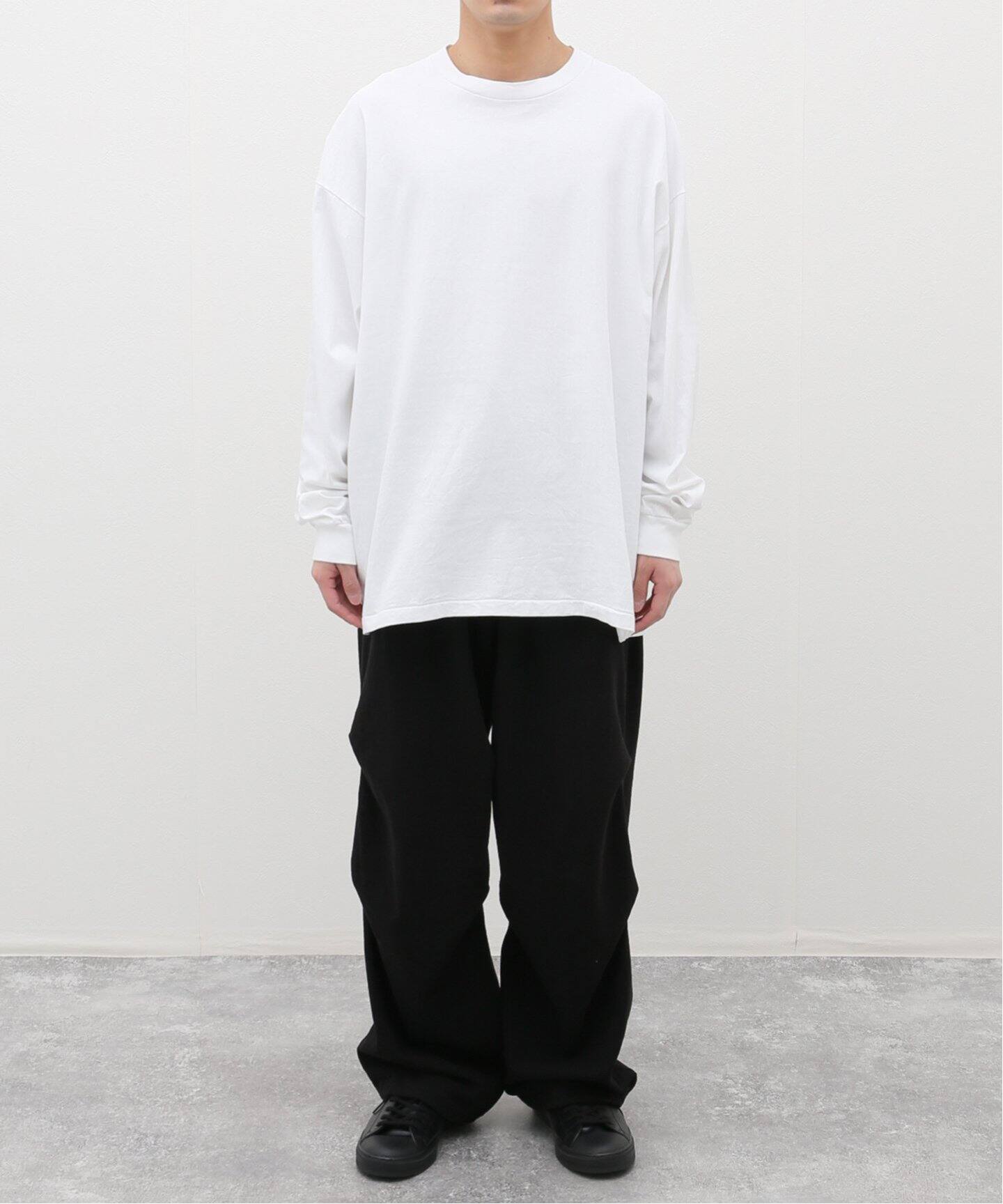 comoli / コモリ】コットンジャージ ナガソデTシャツ（Tシャツ 
