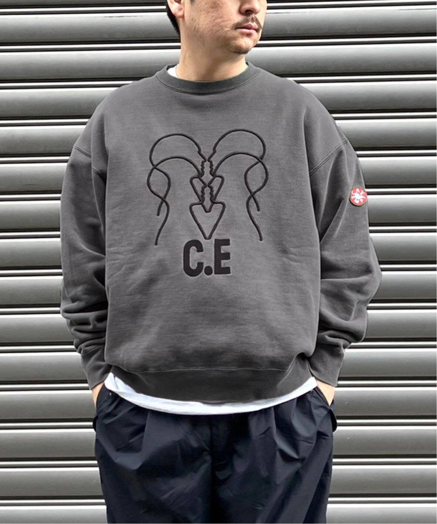 C.E / シーイー】cavempt OVERDYE WB HEADSx4 C.E CREW（スウェット  