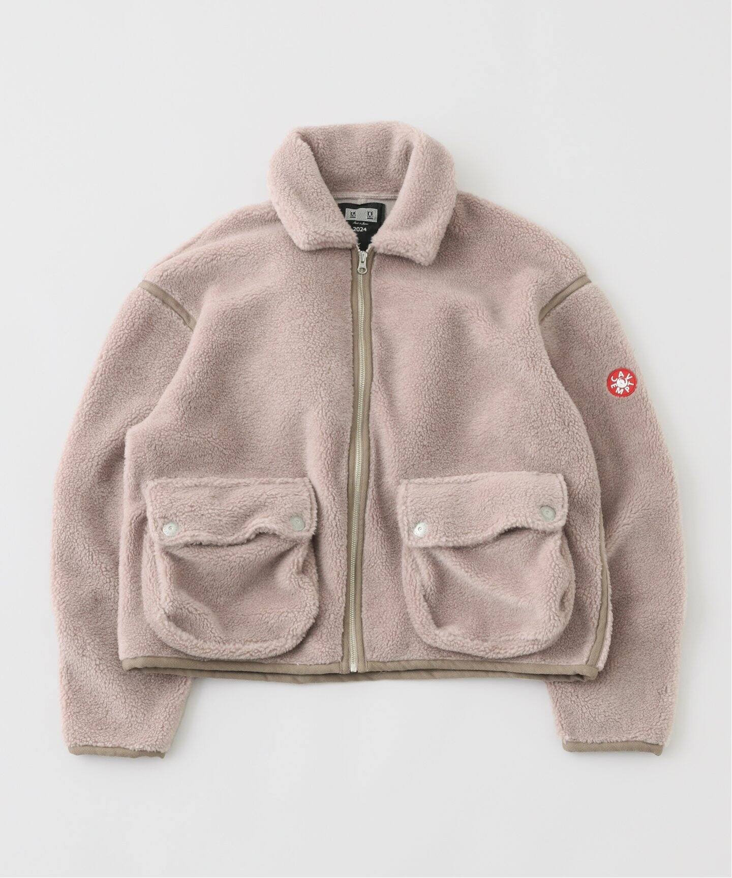 C.E / シーイー】cavempt COLLARED BOA ZIP UP（ボア・フリース  