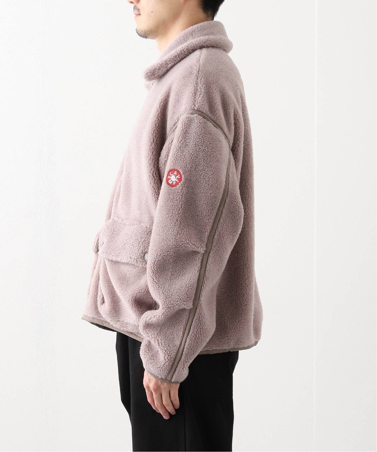C.E / シーイー】cavempt COLLARED BOA ZIP UP（ボア・フリース  