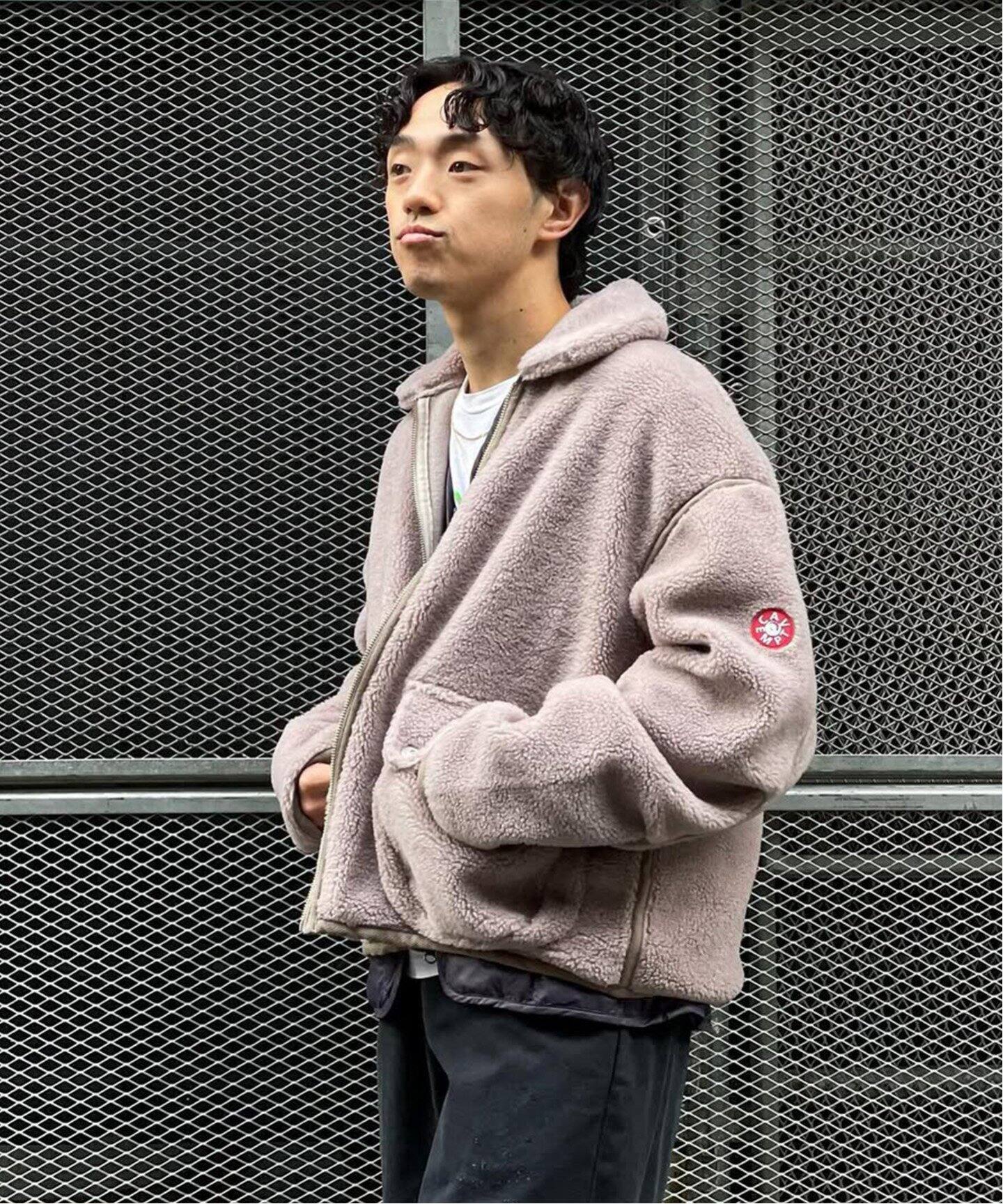 C.E / シーイー】cavempt COLLARED BOA ZIP UP（ボア・フリース  